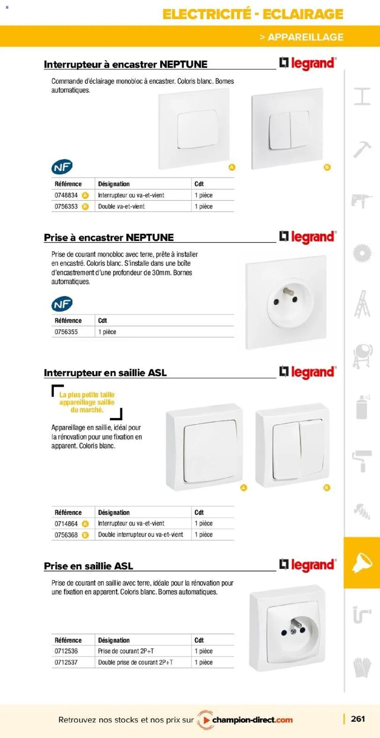 Champion Direct Catalogue Selection Batiment (2025-01-10 - 2025-12-31)