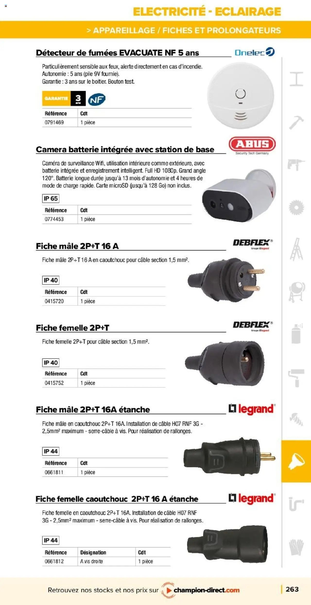 Champion Direct Catalogue Selection Batiment (2025-01-10 - 2025-12-31)