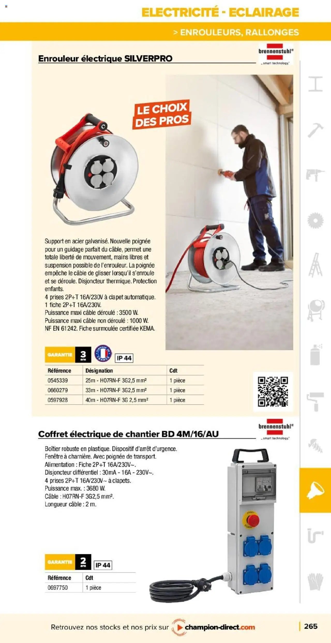 Champion Direct Catalogue Selection Batiment (2025-01-10 - 2025-12-31)