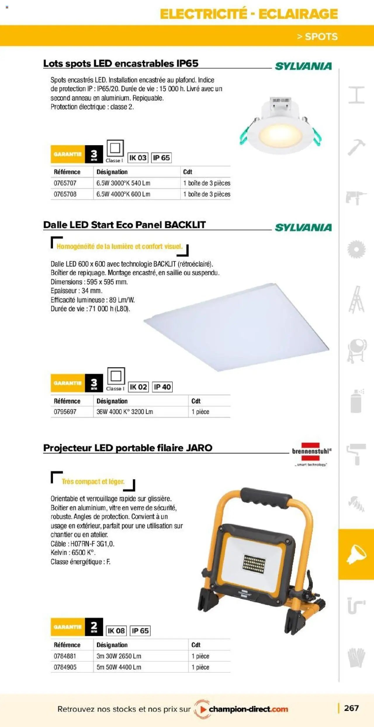 Champion Direct Catalogue Selection Batiment (2025-01-10 - 2025-12-31)