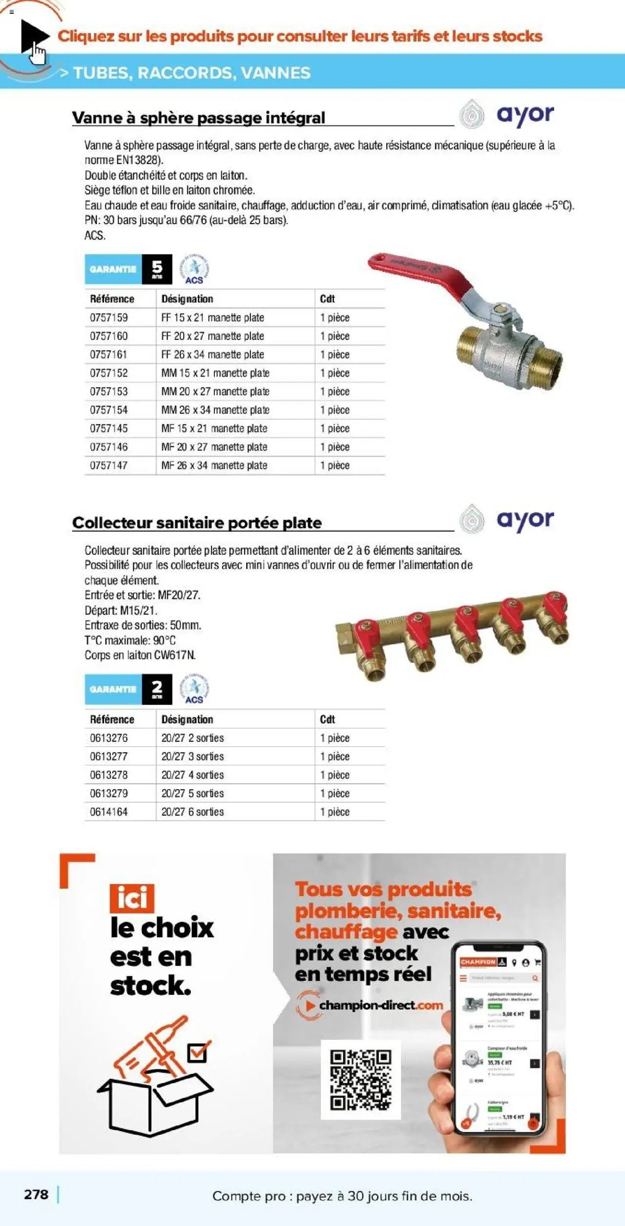 Champion Direct Catalogue Selection Batiment (2025-01-10 - 2025-12-31)