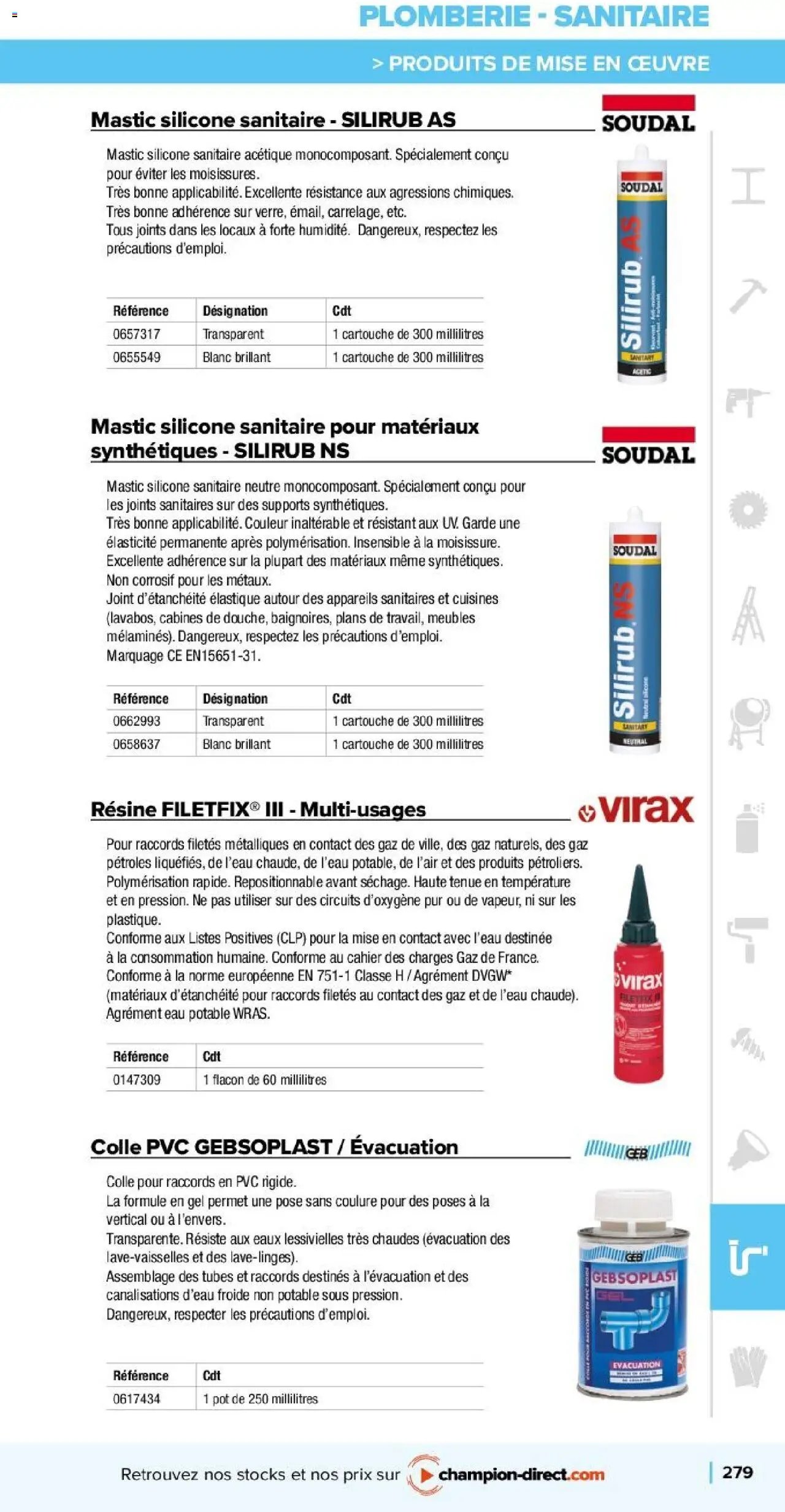 Champion Direct Catalogue Selection Batiment (2025-01-10 - 2025-12-31)