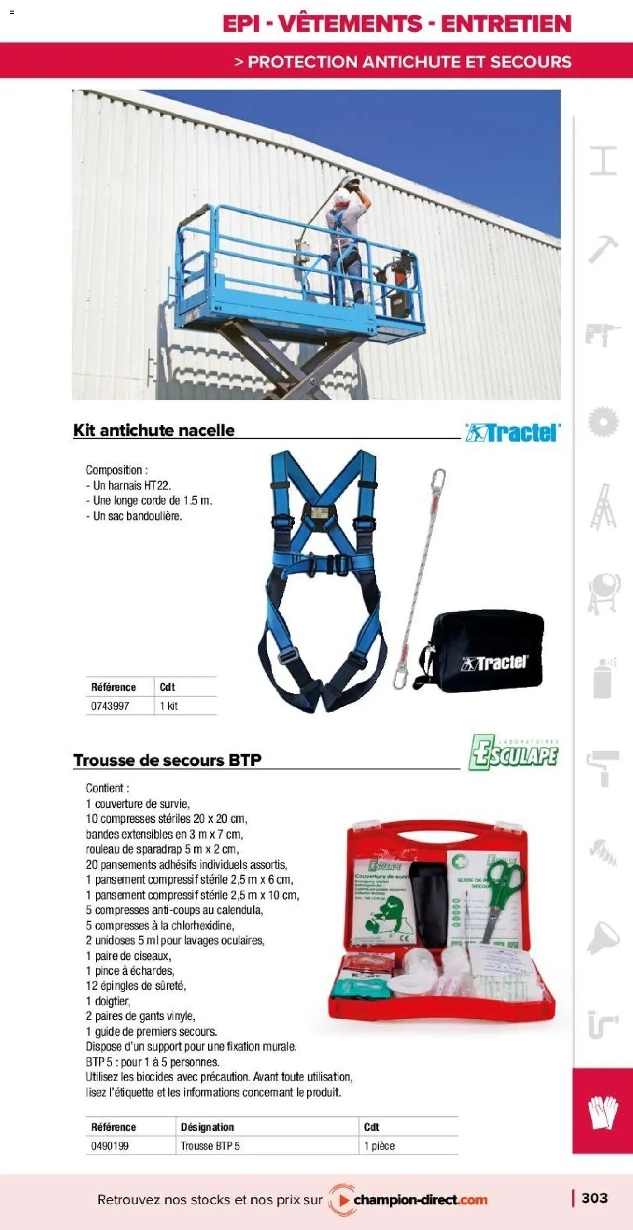 Champion Direct Catalogue Selection Batiment (2025-01-10 - 2025-12-31)