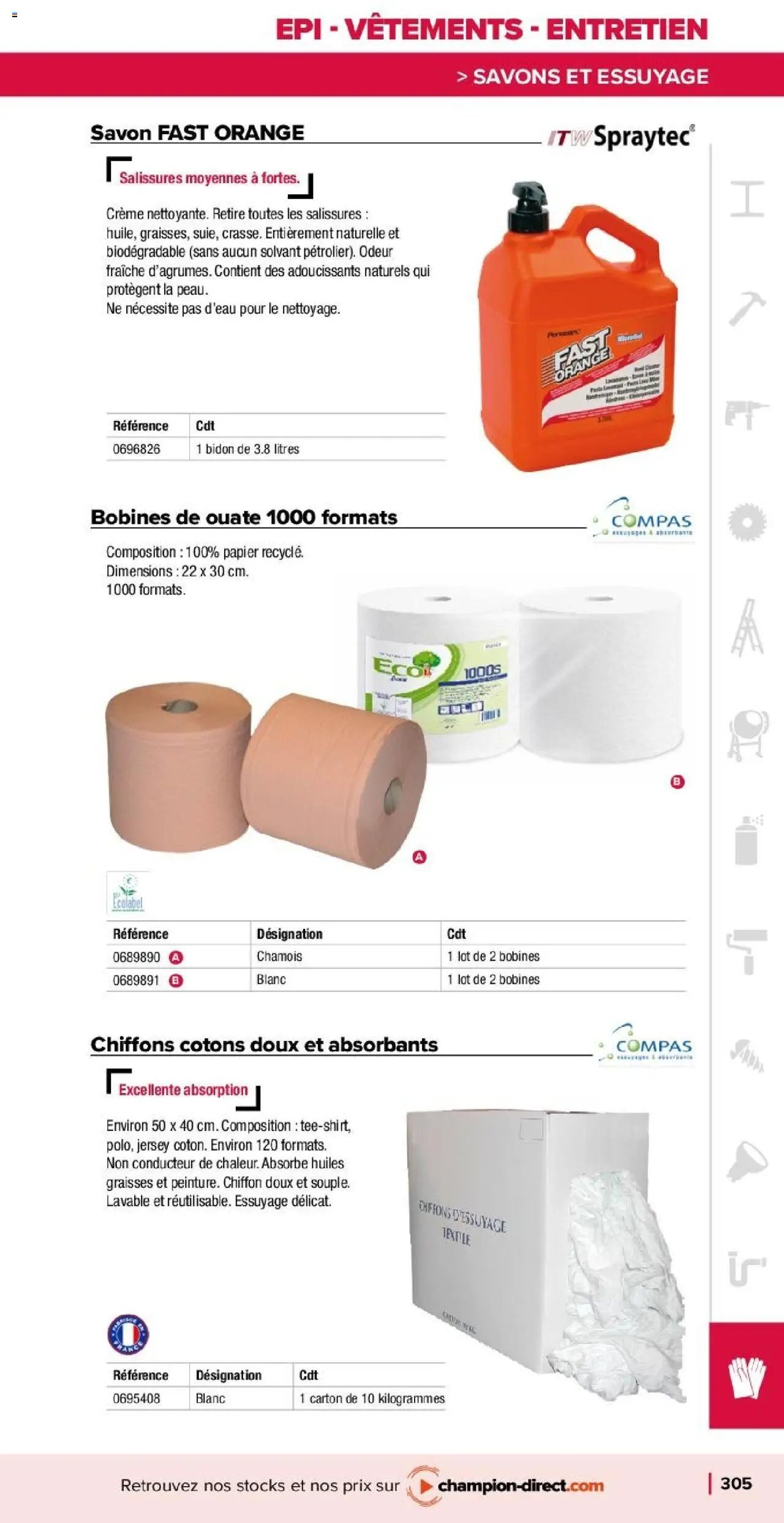Champion Direct Catalogue Selection Batiment (2025-01-10 - 2025-12-31)