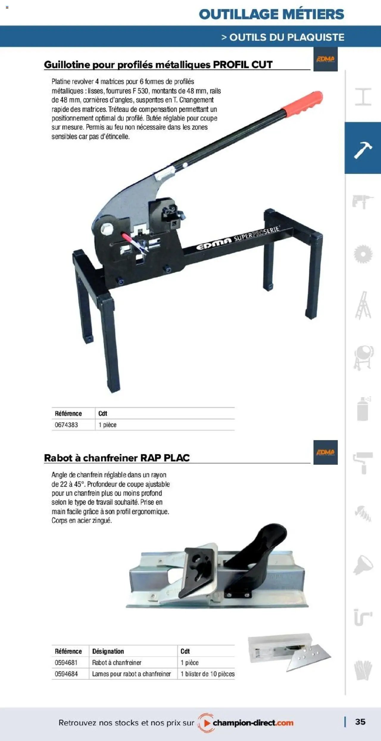 Champion Direct Catalogue Selection Batiment (2025-01-10 - 2025-12-31)