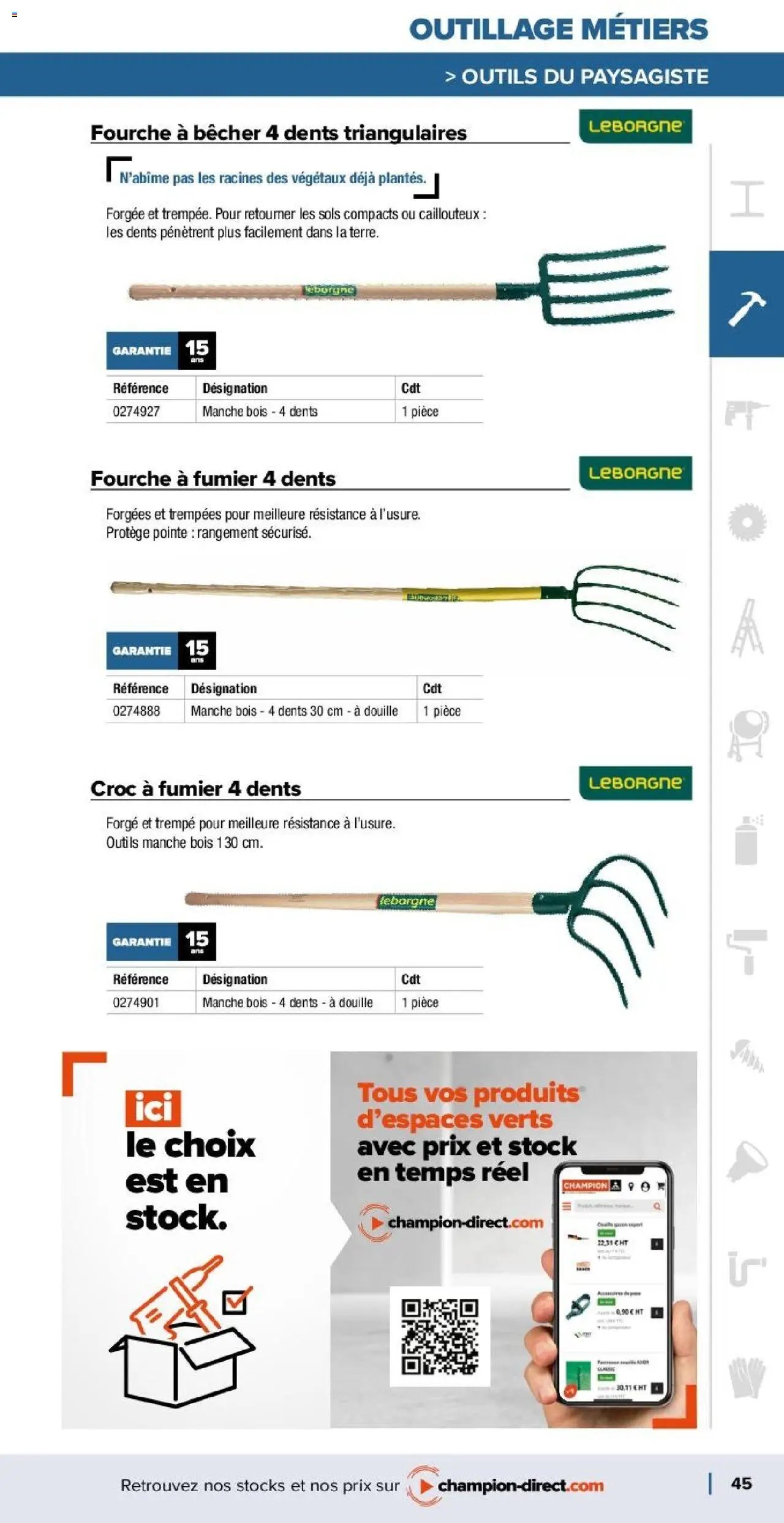 Champion Direct Catalogue Selection Batiment (2025-01-10 - 2025-12-31)