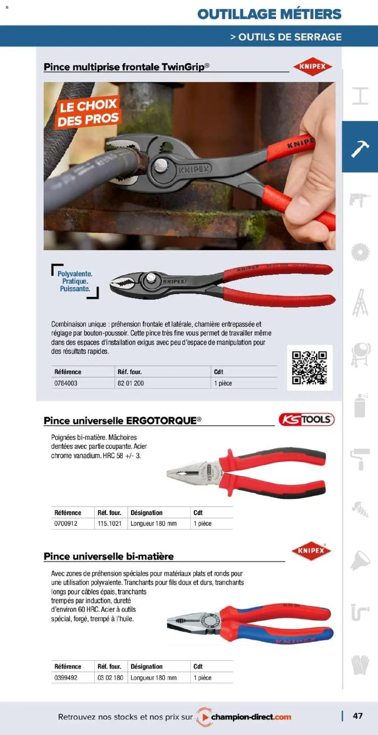 Champion Direct Catalogue Selection Batiment (2025-01-10 - 2025-12-31)