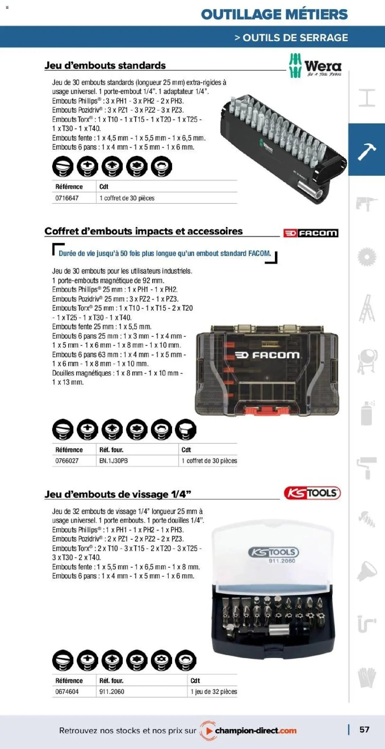 Champion Direct Catalogue Selection Batiment (2025-01-10 - 2025-12-31)