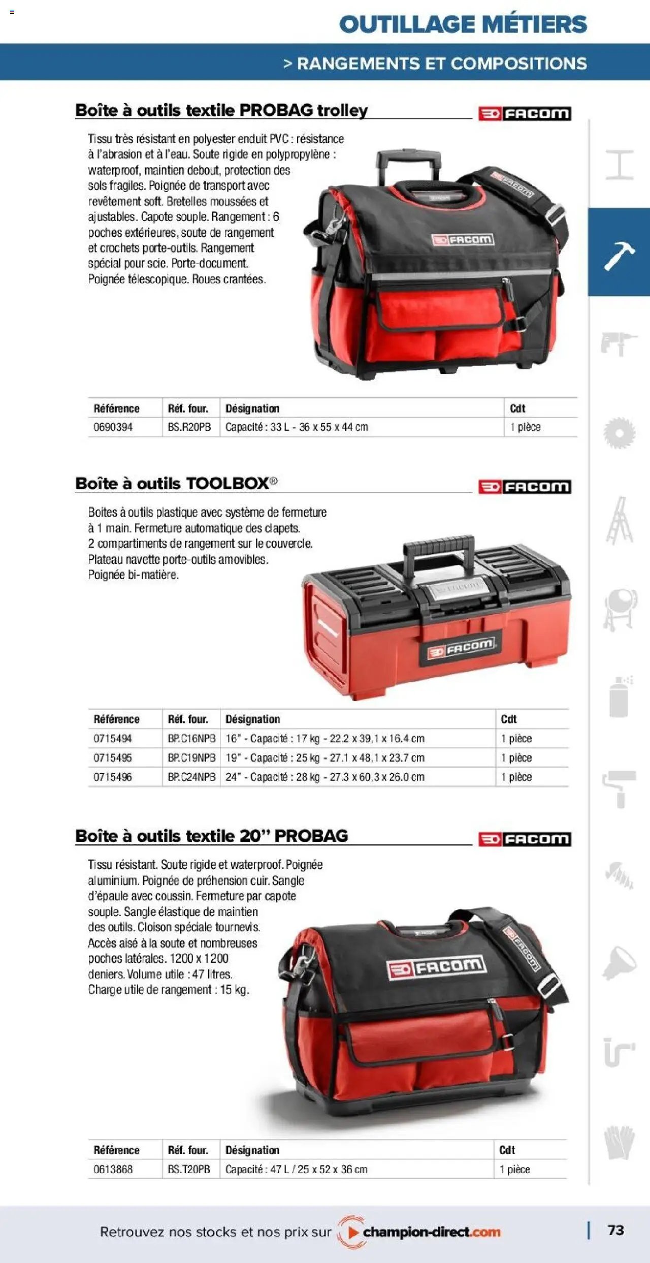 Champion Direct Catalogue Selection Batiment (2025-01-10 - 2025-12-31)