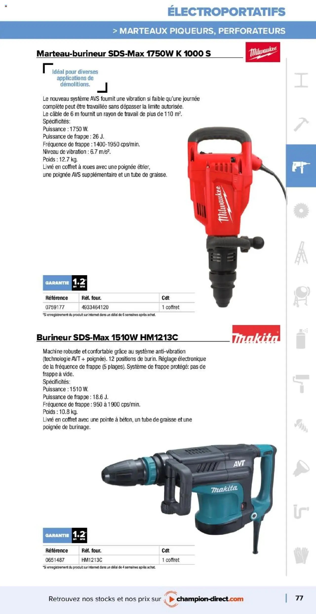 Champion Direct Catalogue Selection Batiment (2025-01-10 - 2025-12-31)