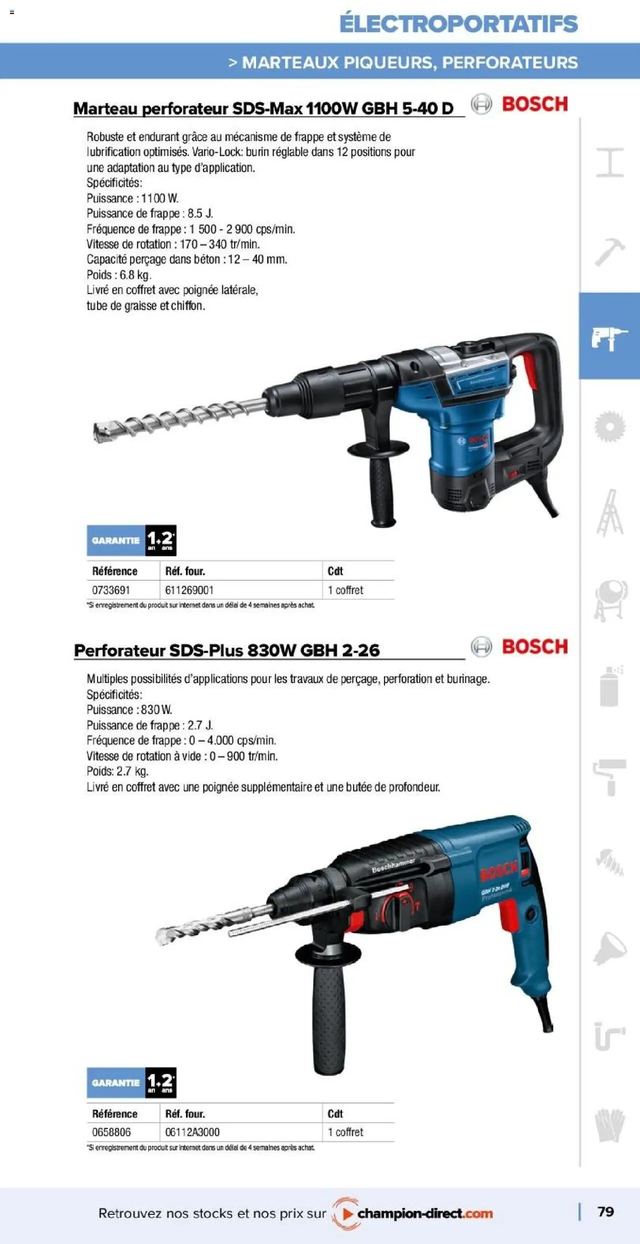 Champion Direct Catalogue Selection Batiment (2025-01-10 - 2025-12-31)