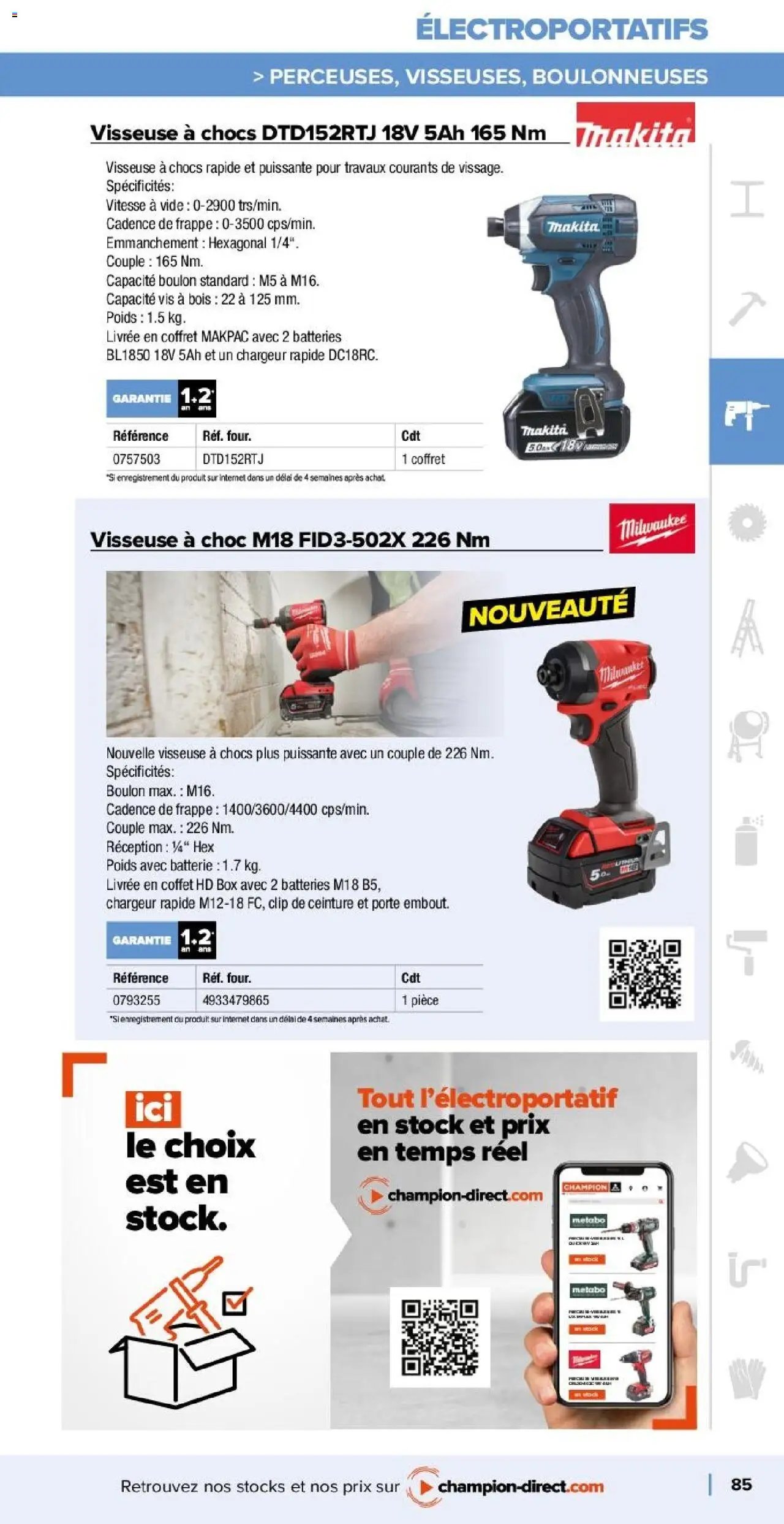 Champion Direct Catalogue Selection Batiment (2025-01-10 - 2025-12-31)