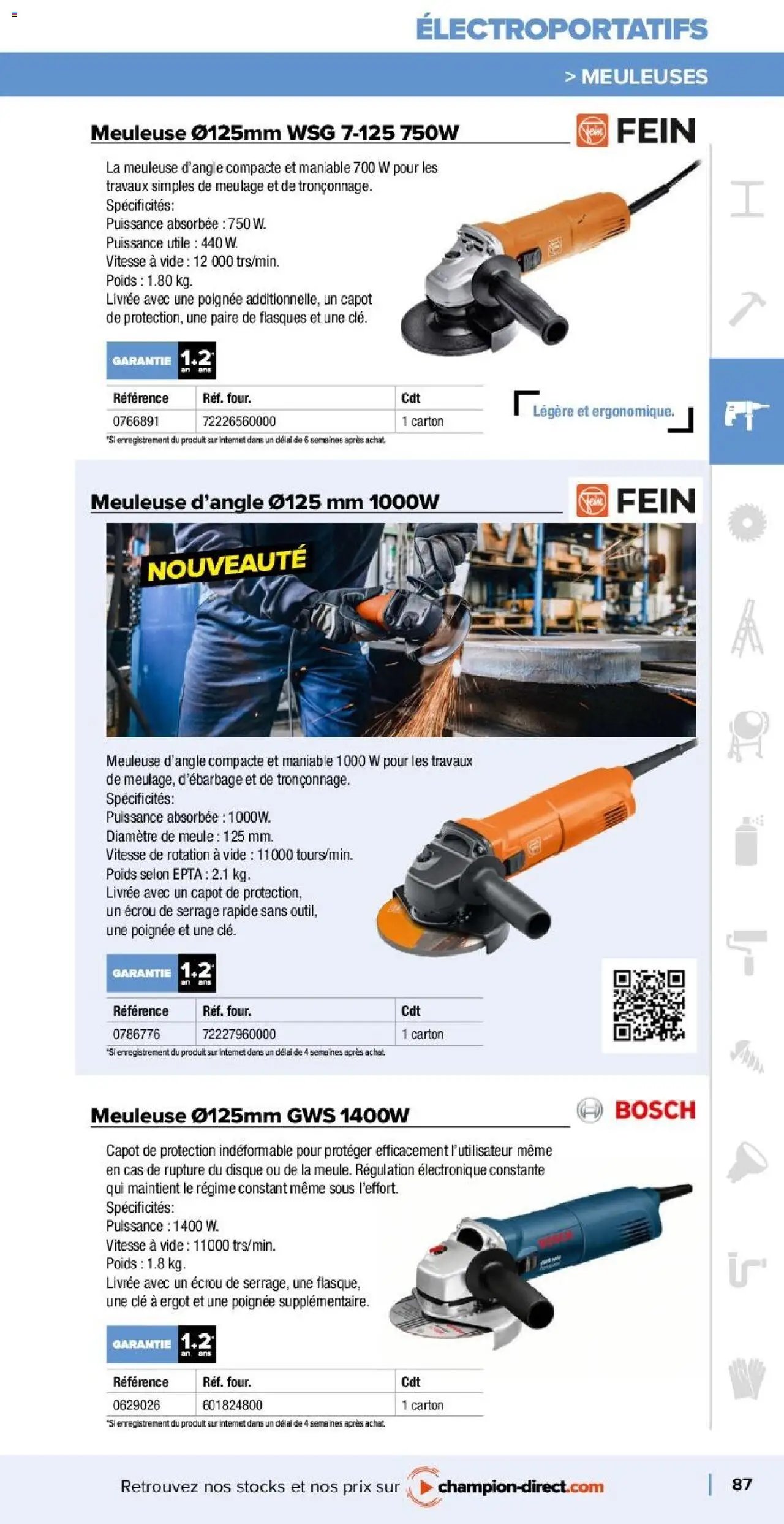 Champion Direct Catalogue Selection Batiment (2025-01-10 - 2025-12-31)