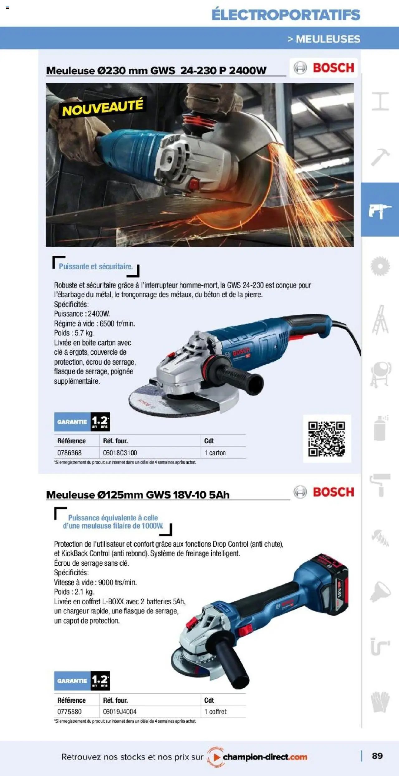 Champion Direct Catalogue Selection Batiment (2025-01-10 - 2025-12-31)