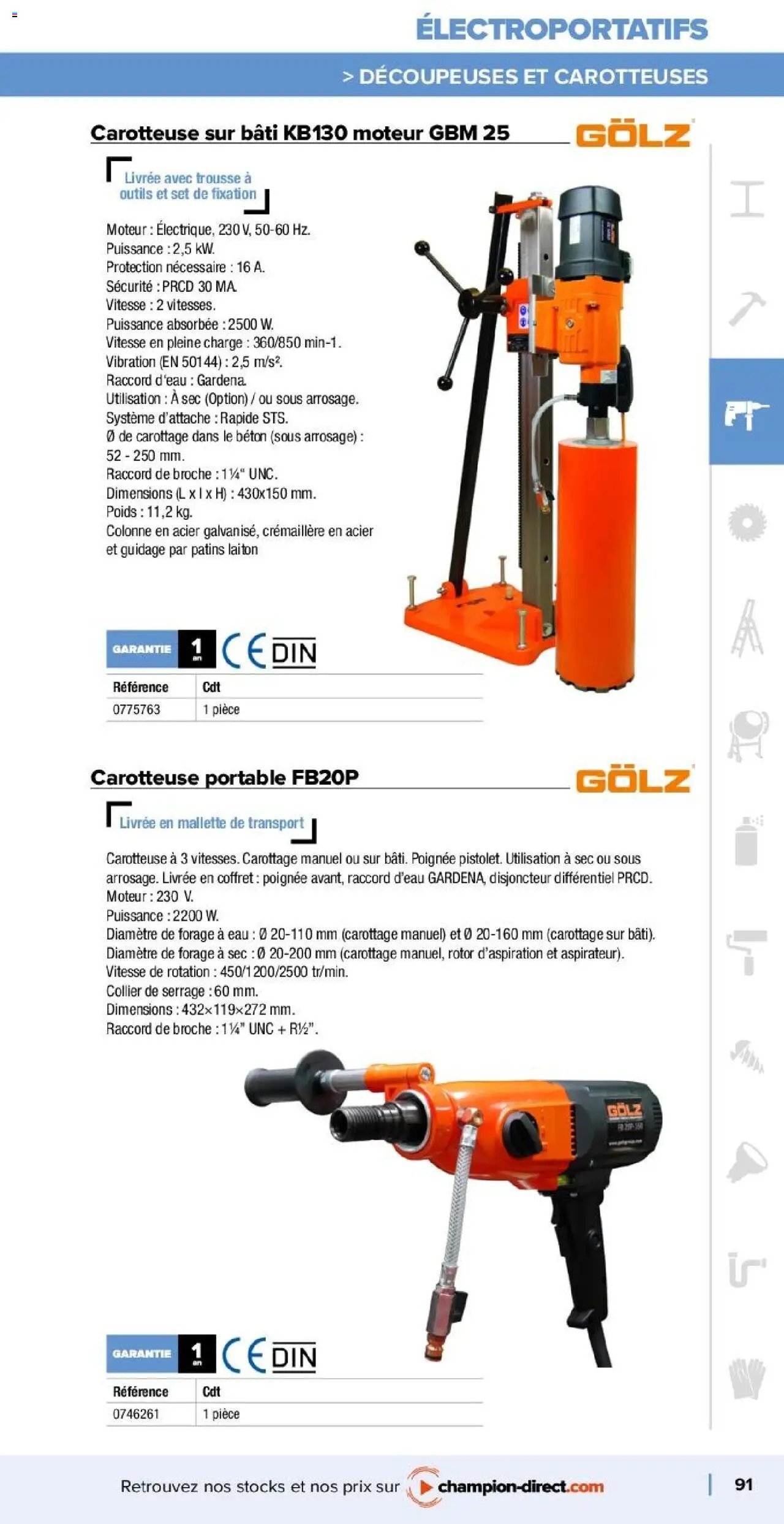 Champion Direct Catalogue Selection Batiment (2025-01-10 - 2025-12-31)