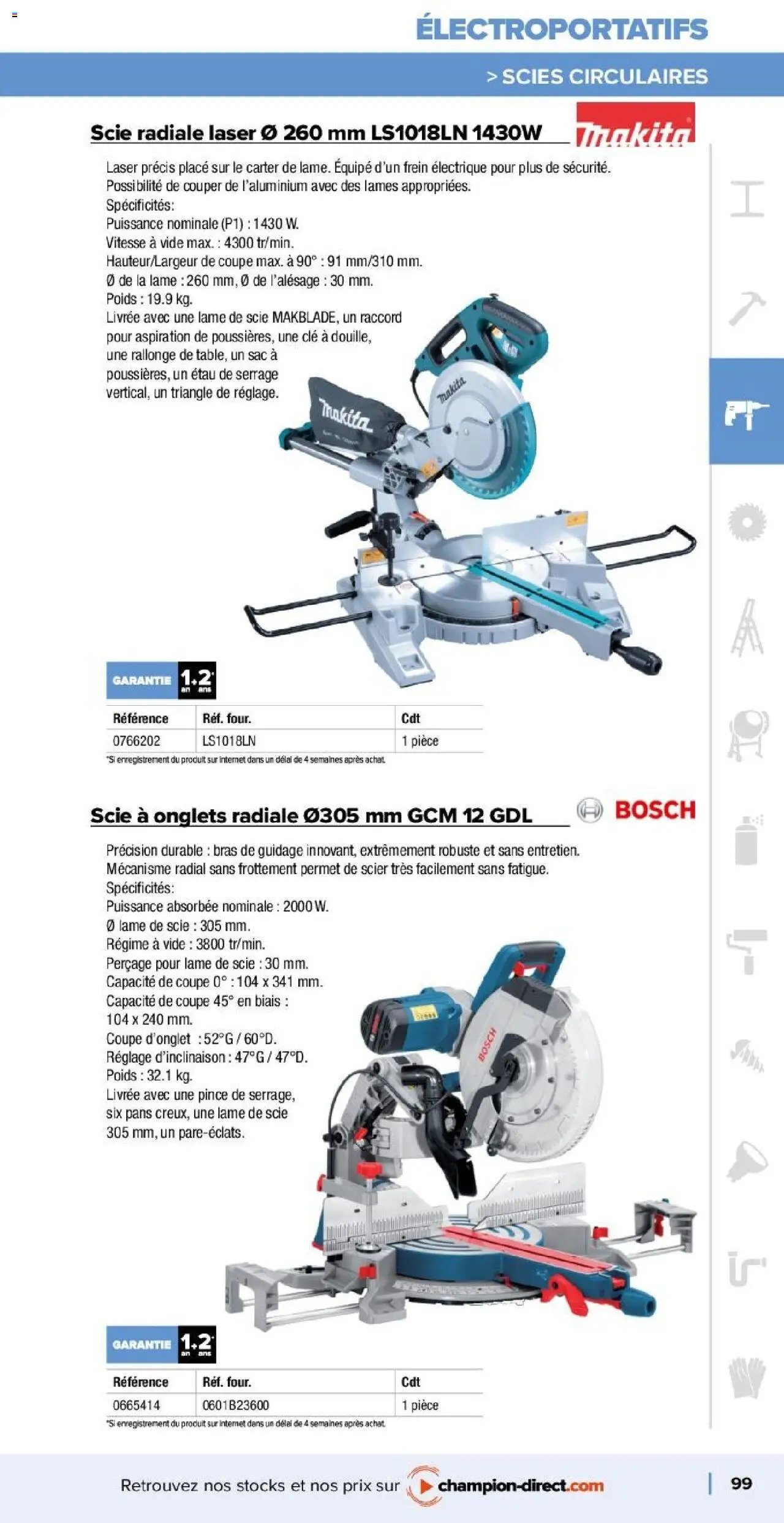 Champion Direct Catalogue Selection Batiment (2025-01-10 - 2025-12-31)