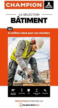 Champion Direct Catalogue Selection Batiment