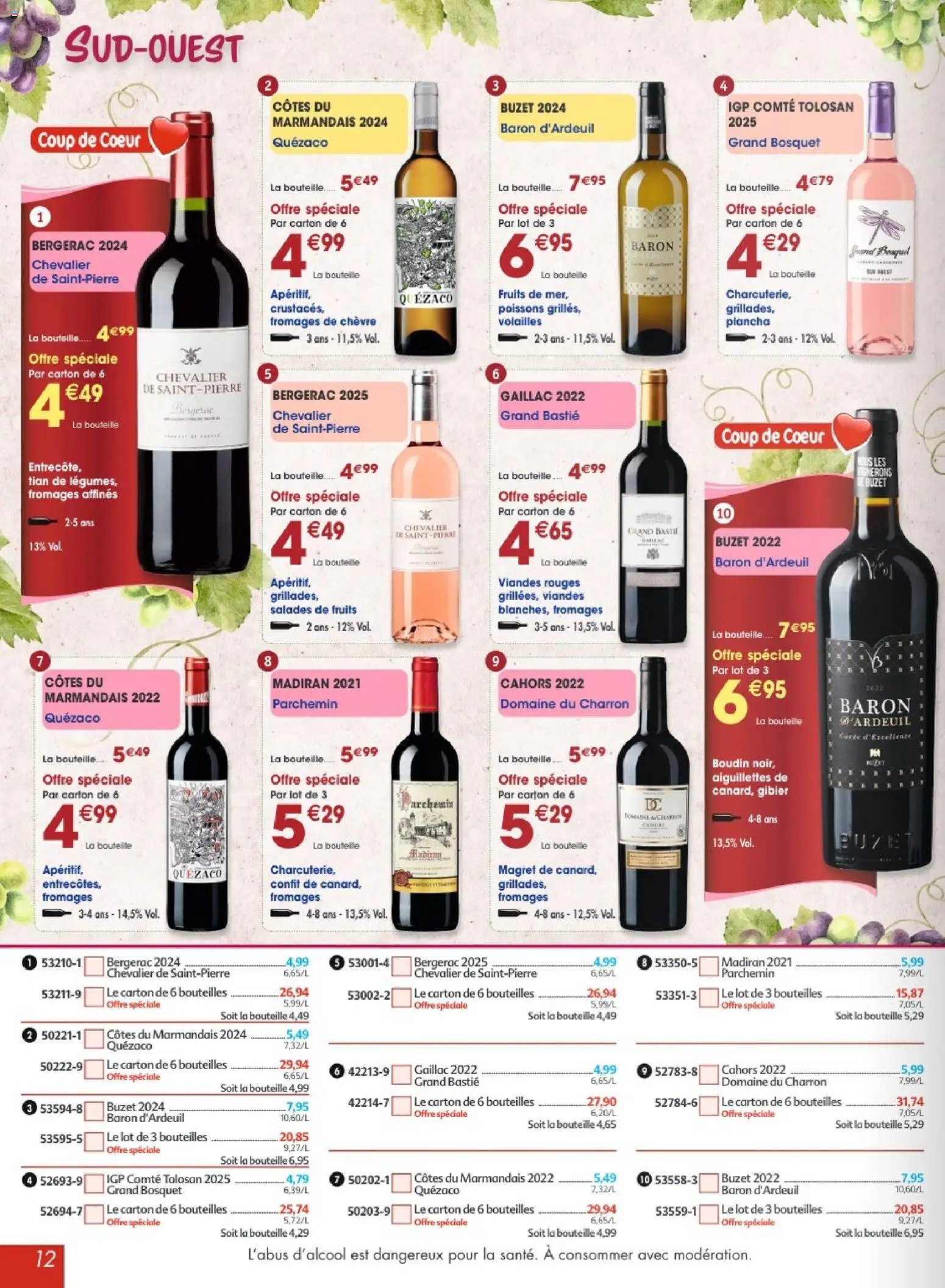 Maximo catalogue epicerie