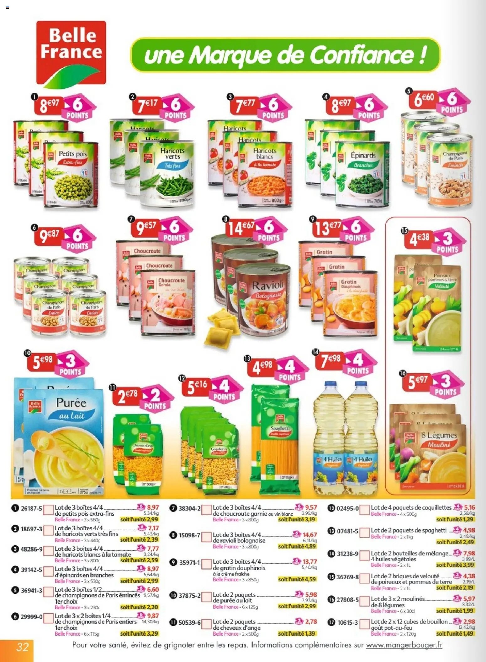 Maximo catalogue epicerie