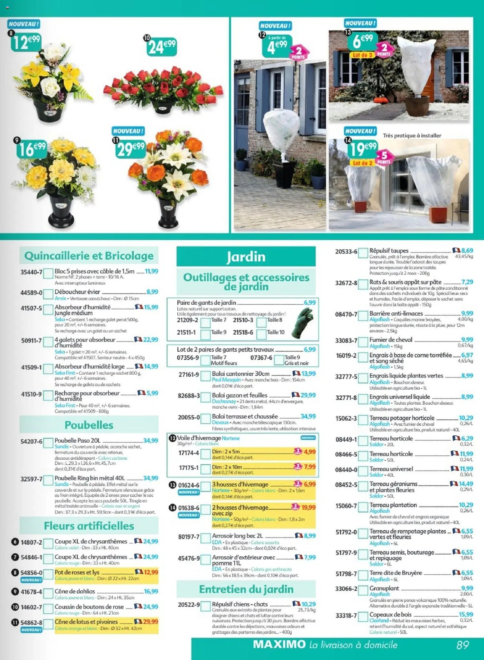 Maximo catalogue epicerie