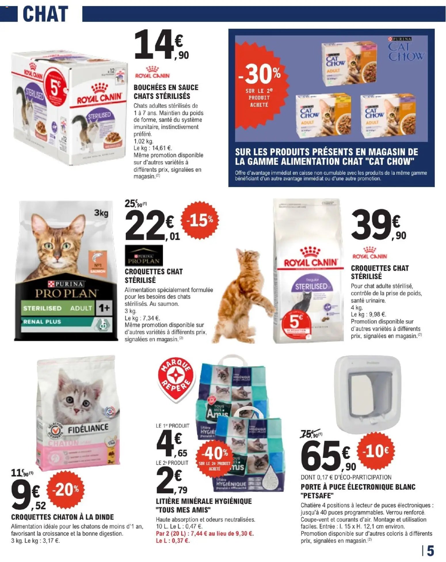 Brico E.Leclerc catalogue Animalerie