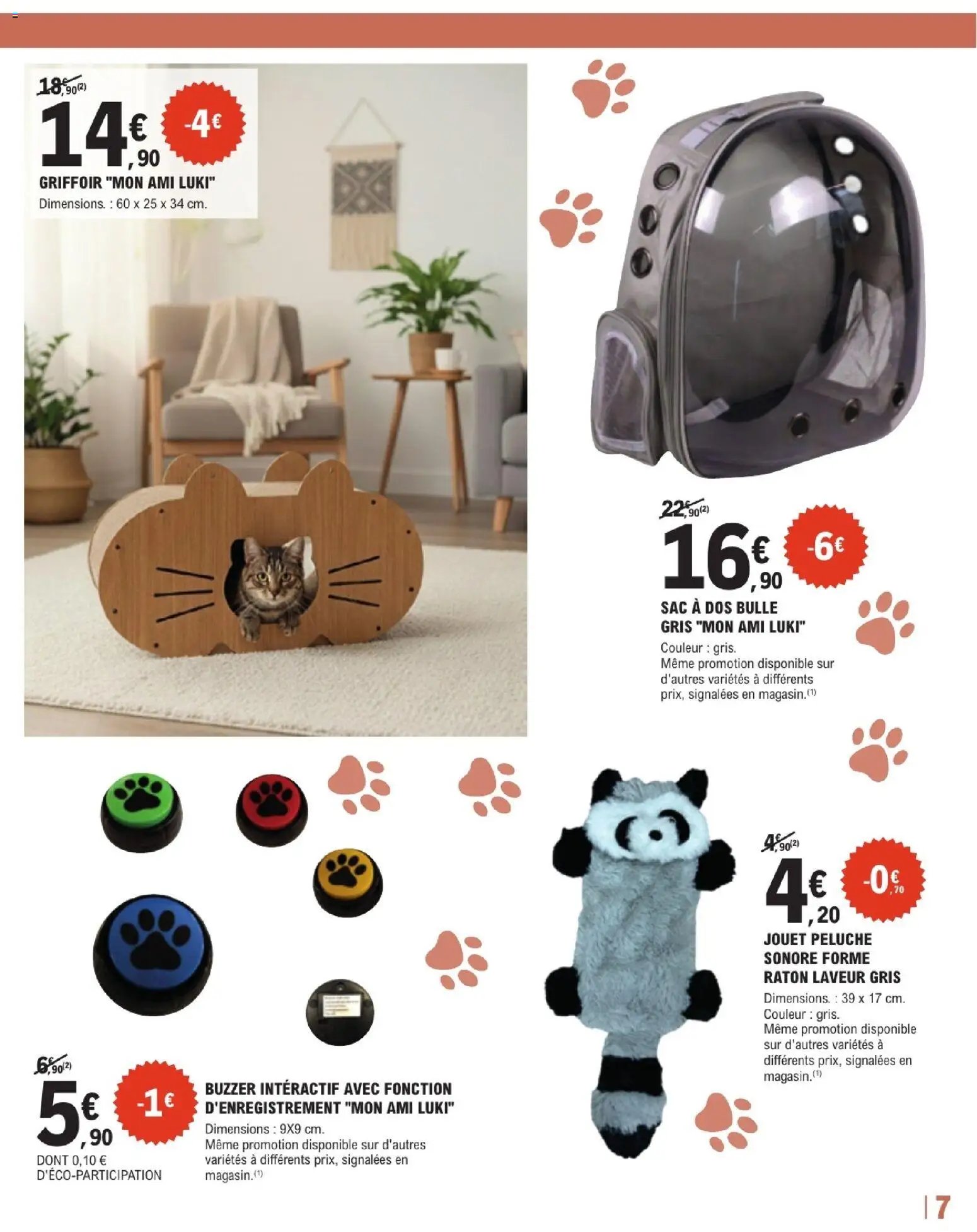 Brico E.Leclerc catalogue Animalerie