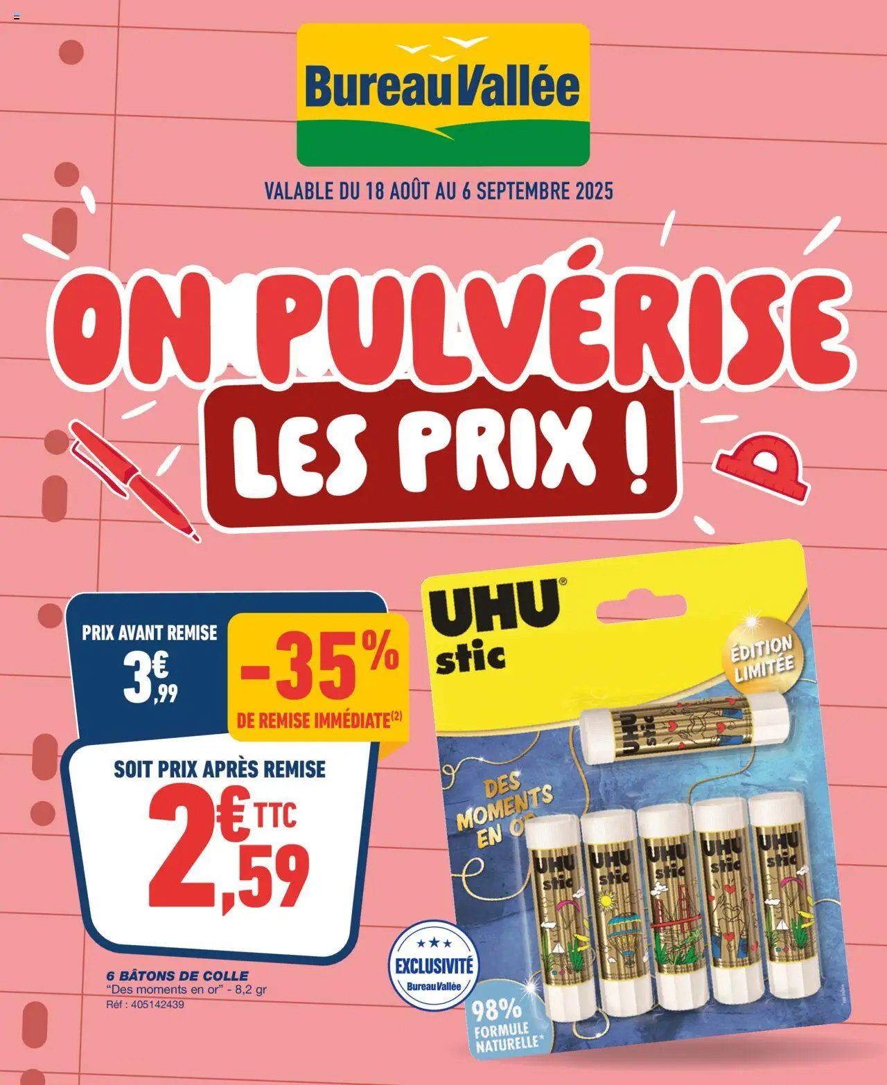 Bureau Vallée catalogue (2025-08-18 - 2025-09-06)