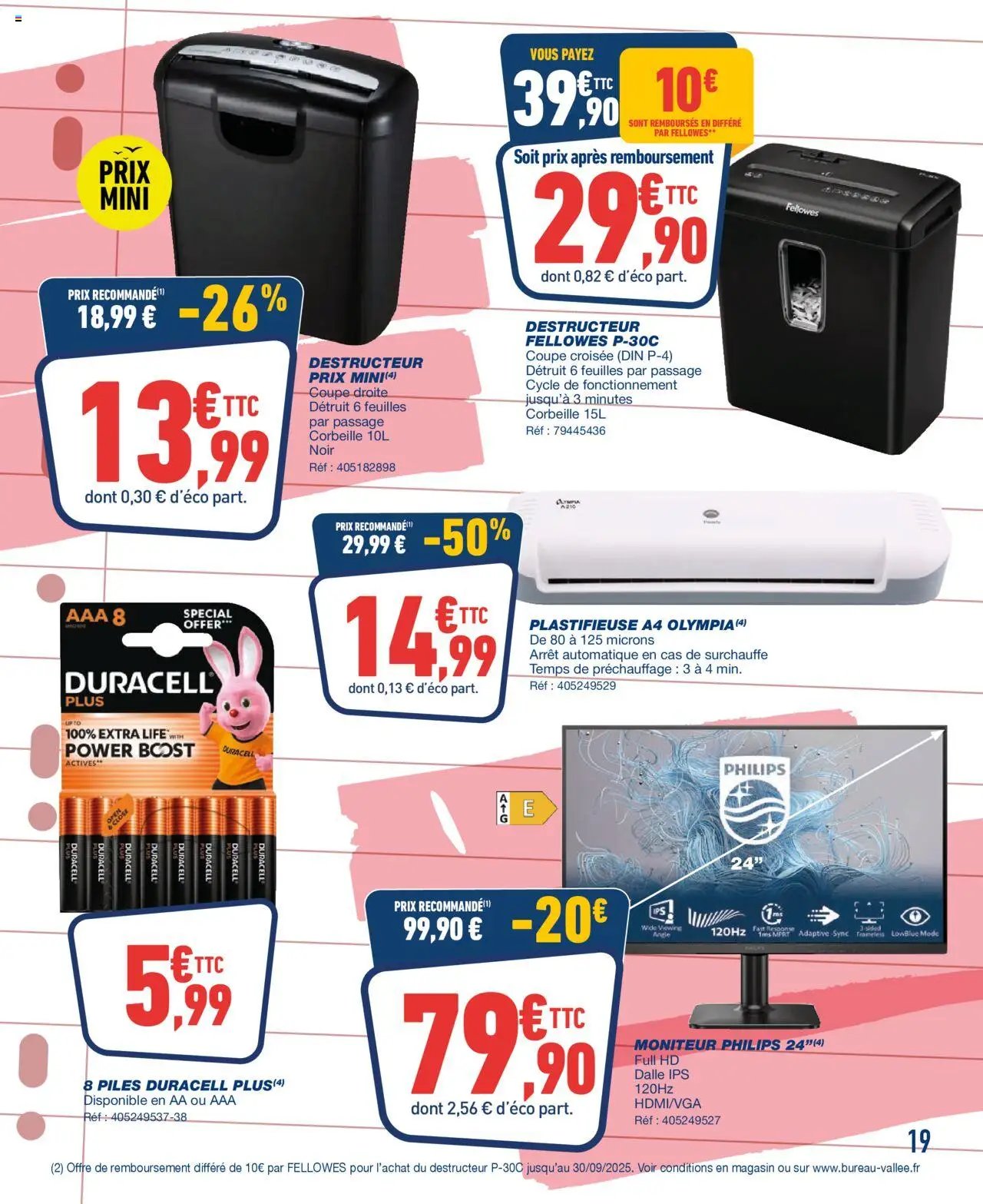 Bureau Vallée catalogue (2025-08-18 - 2025-09-06)
