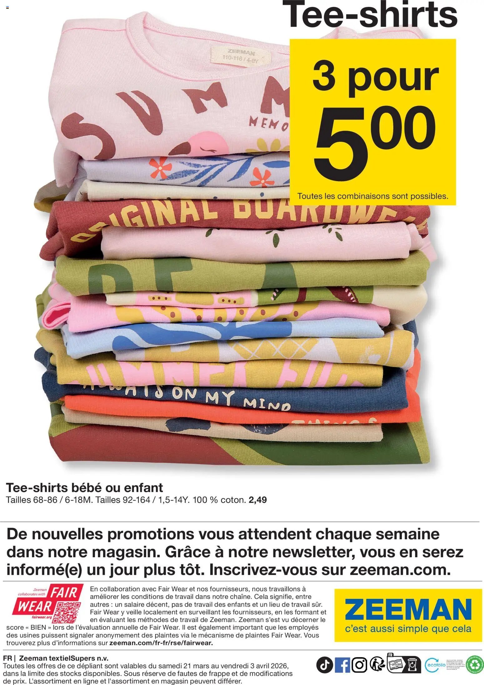 Zeeman catalogue Printemps