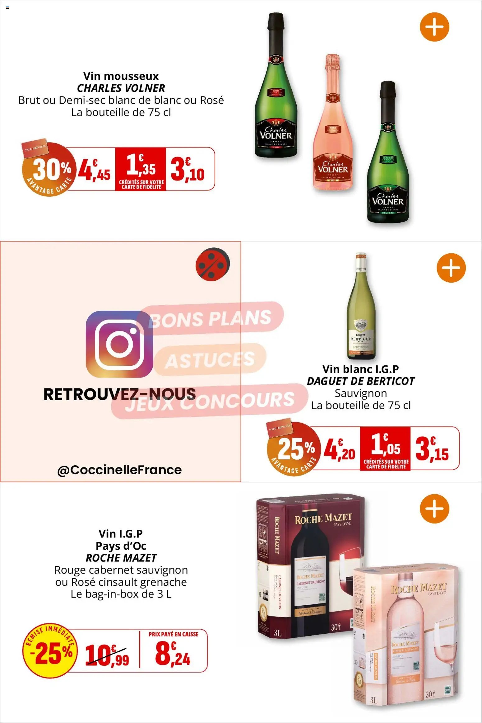 Coccinelle catalogue