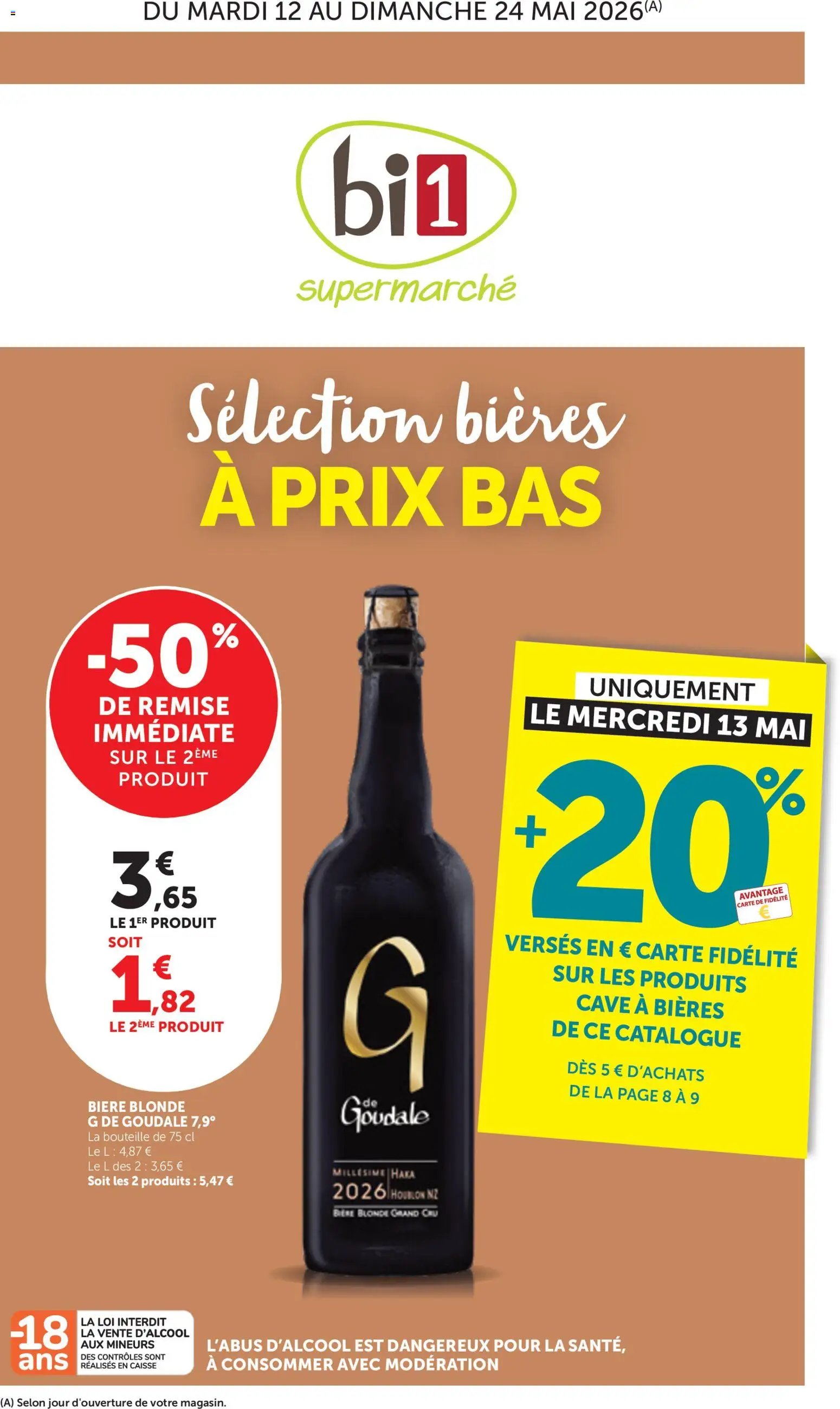 bi1 supermarché catalogue