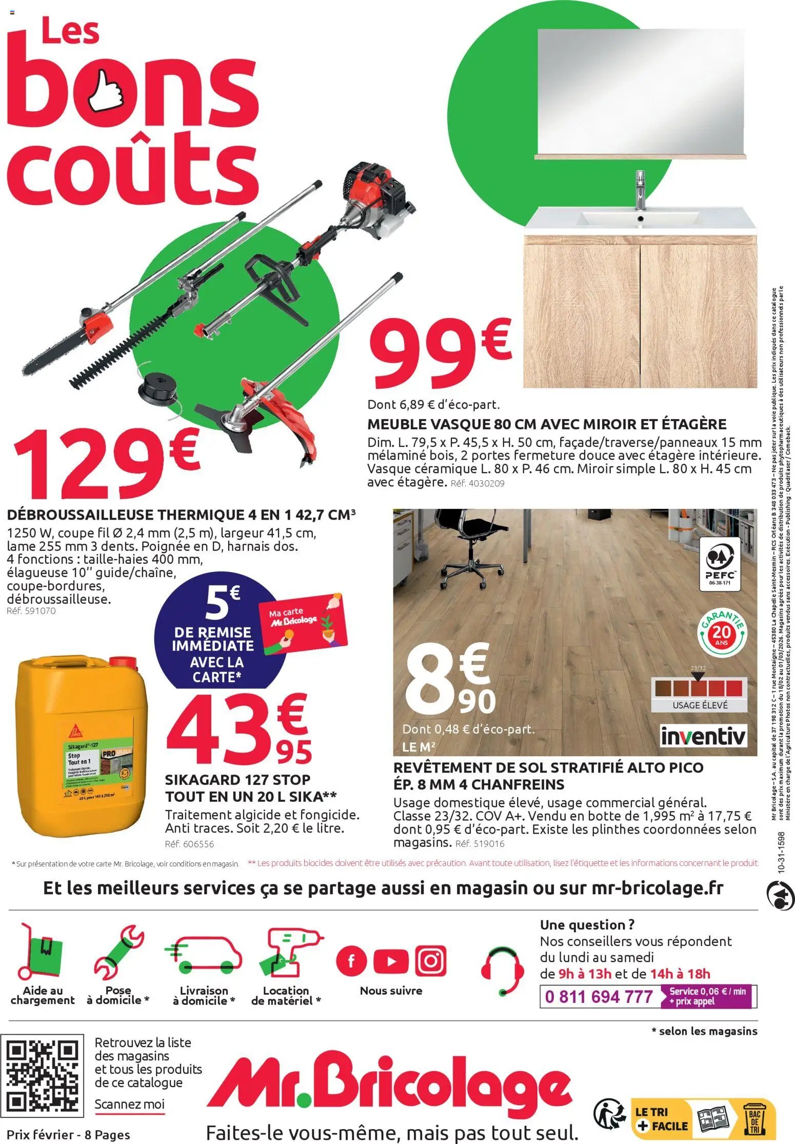 Mr. Bricolage catalogue