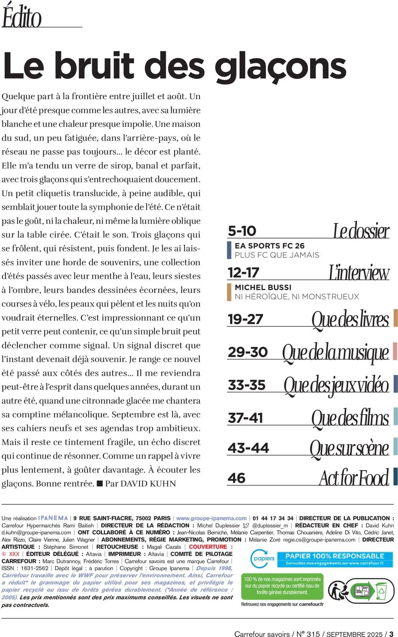 Carrefour City À chacun sa culture (2025-09-01 - 2025-09-30)