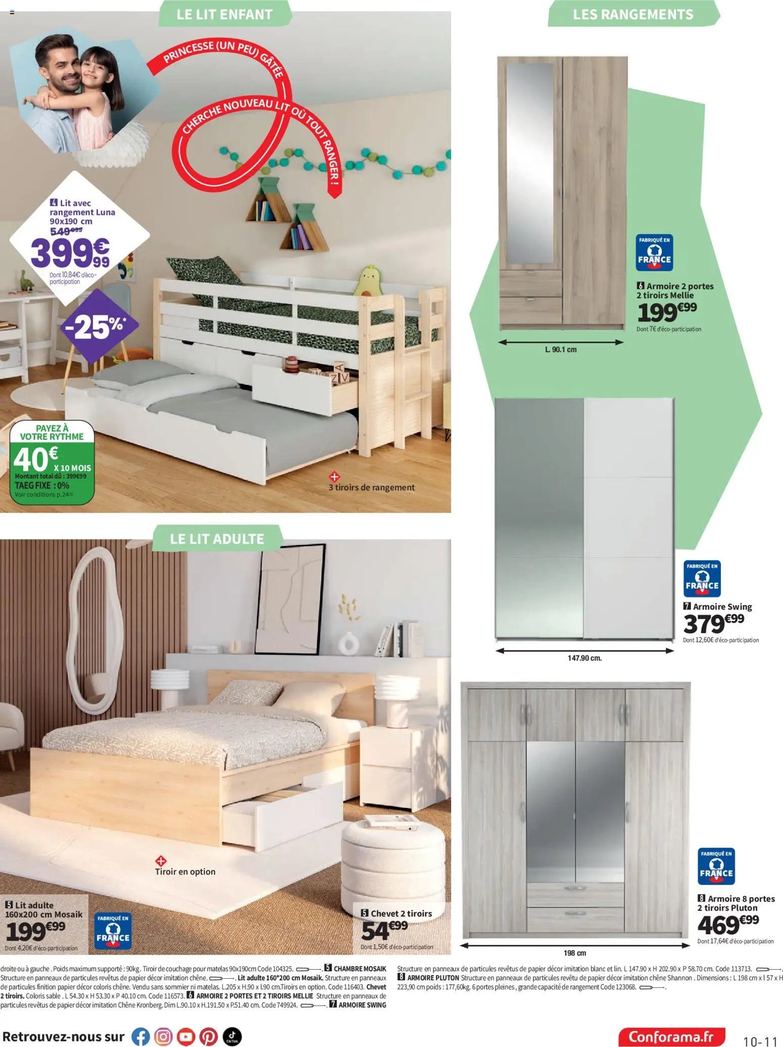 Conforama catalogue