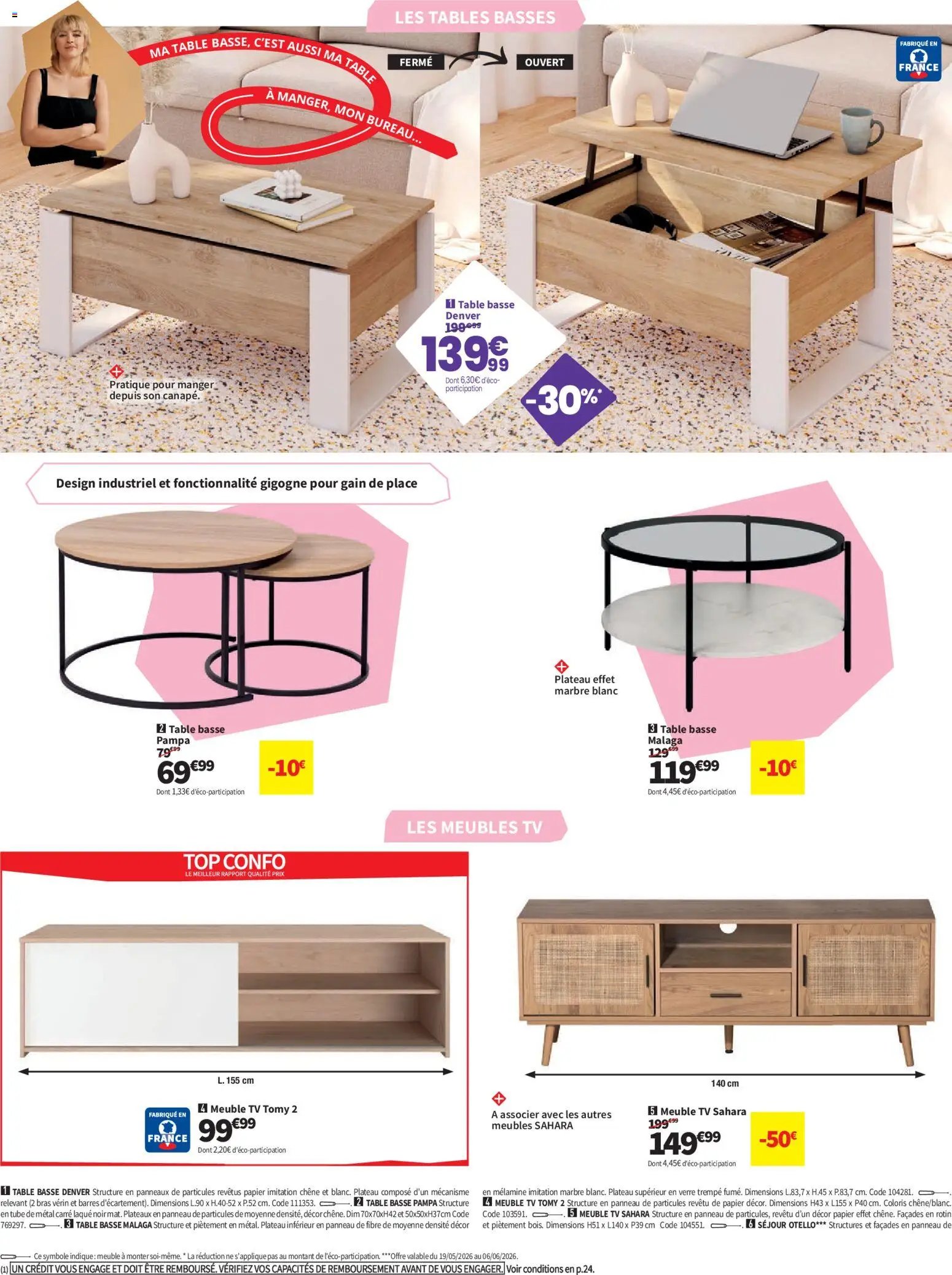 Conforama catalogue