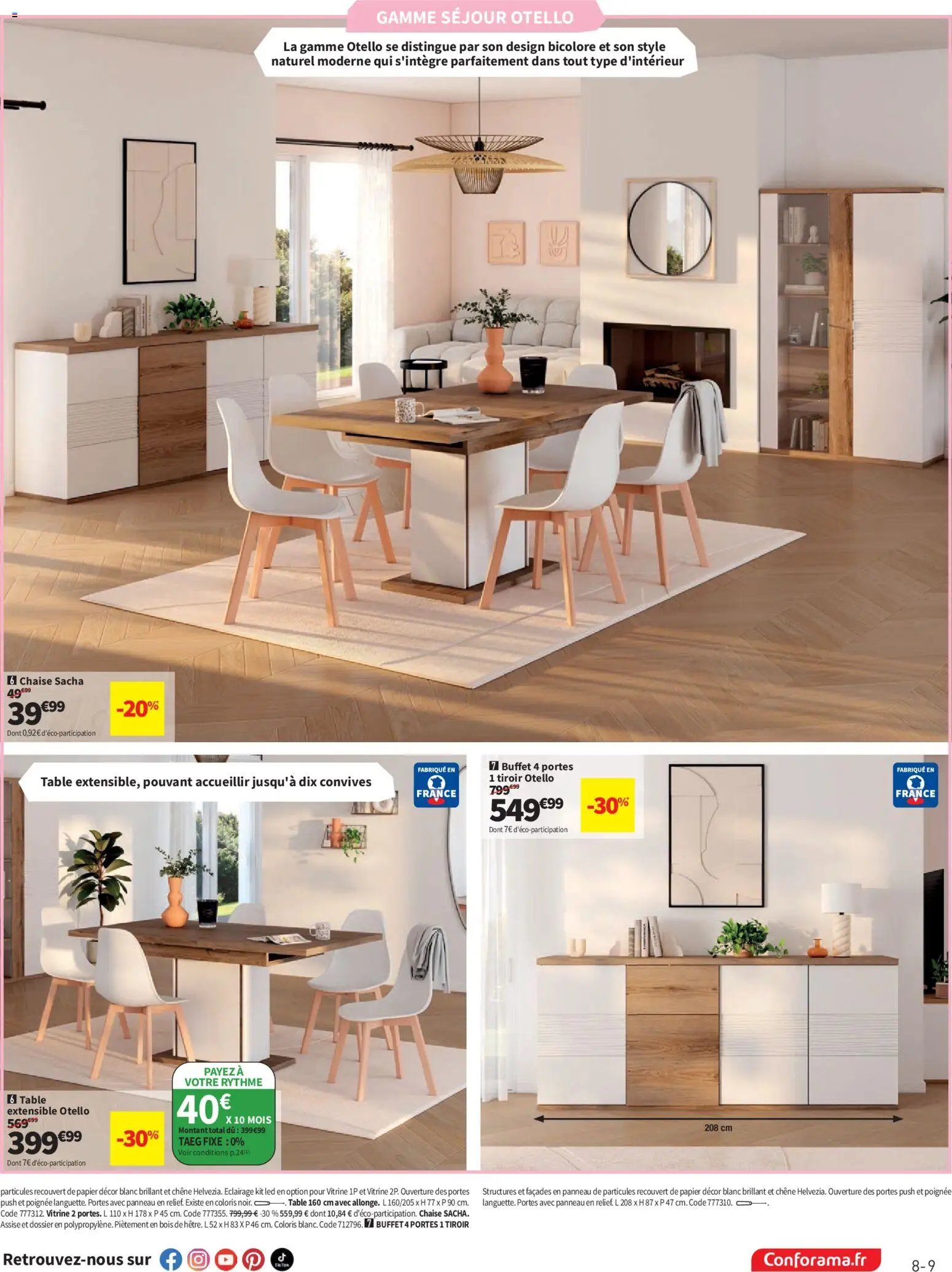 Conforama catalogue