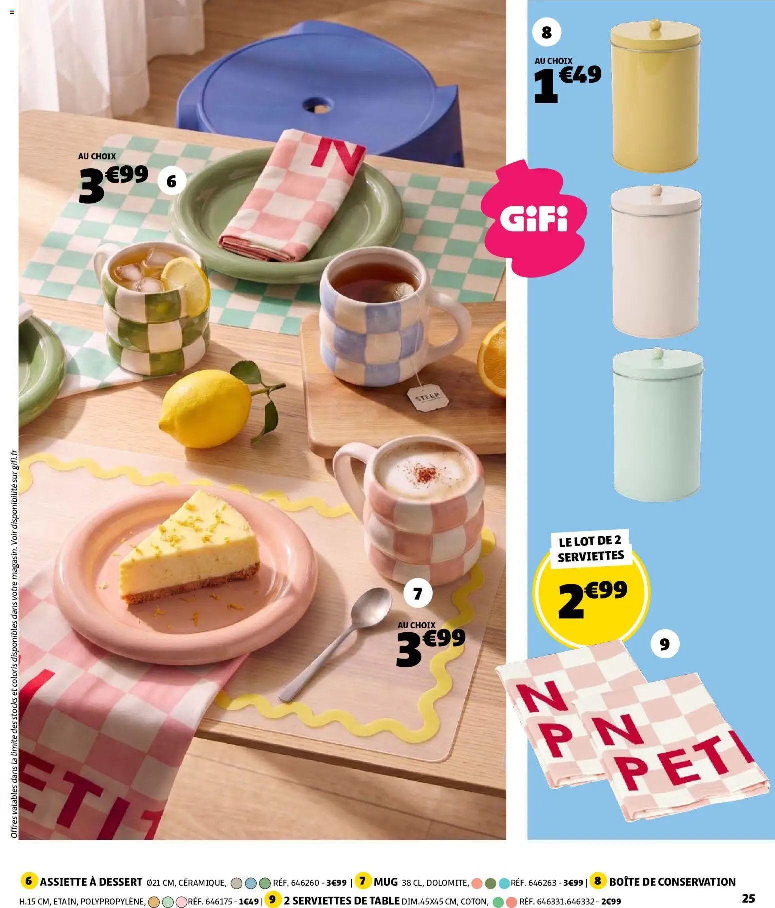 GiFi catalogue