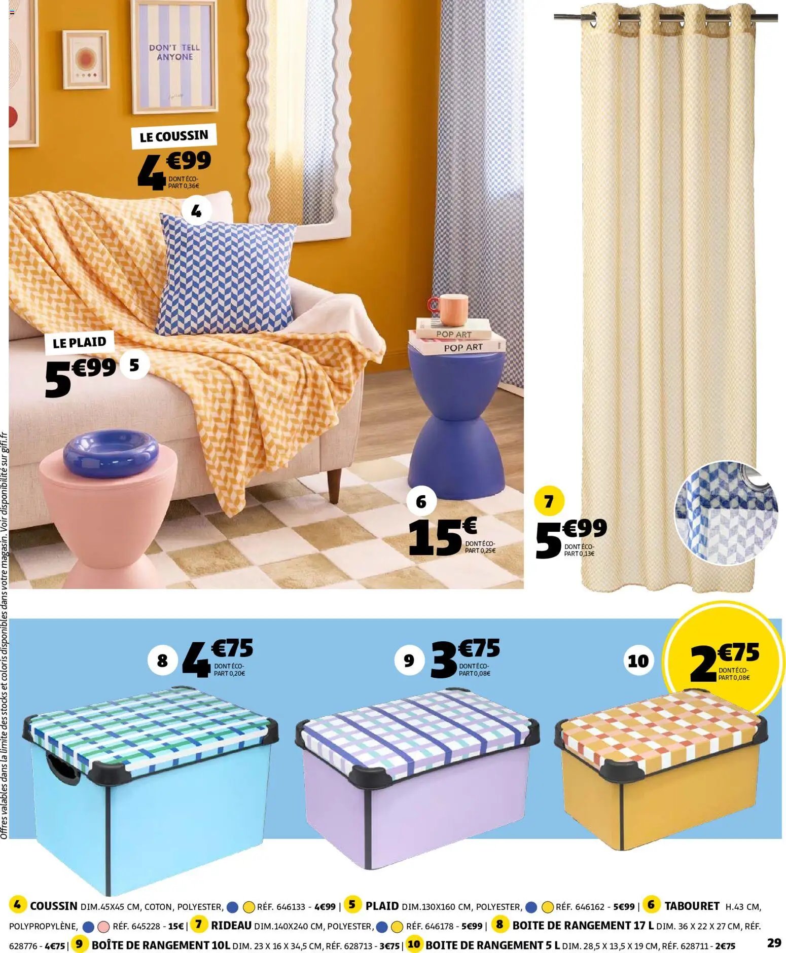 GiFi catalogue