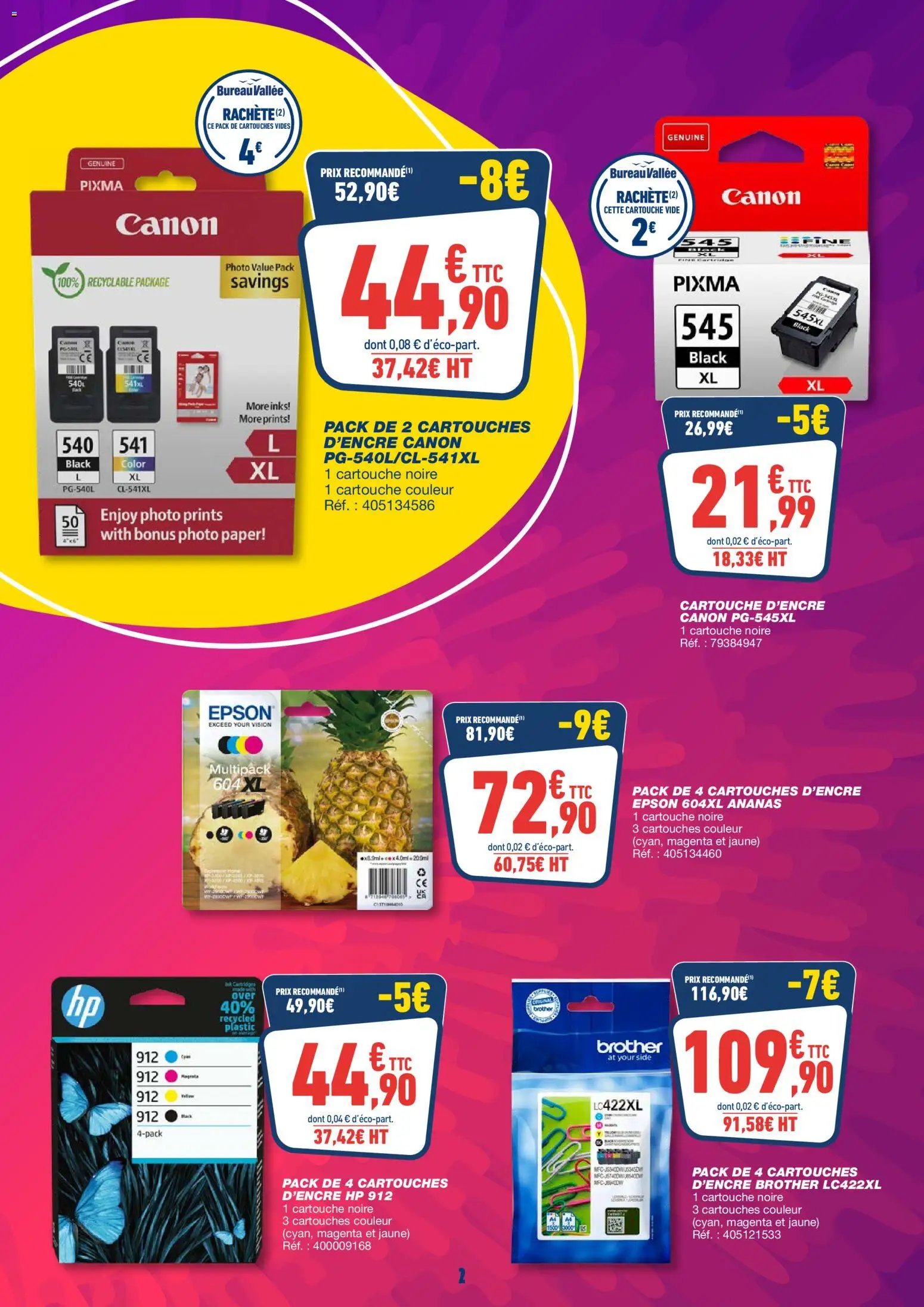 Bureau Vallée catalogue