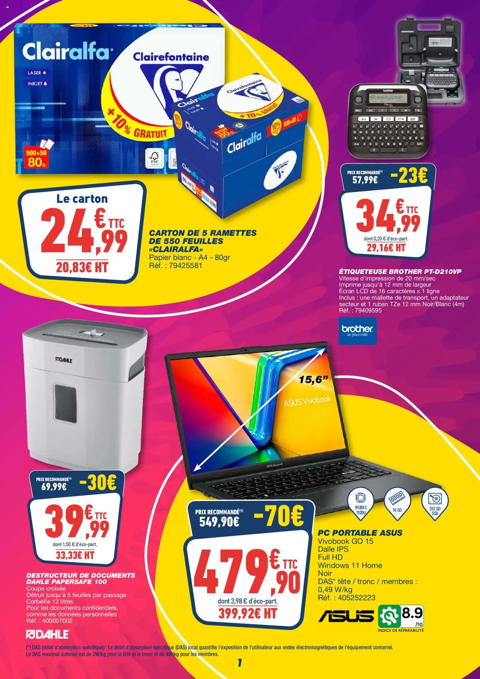 Bureau Vallée catalogue