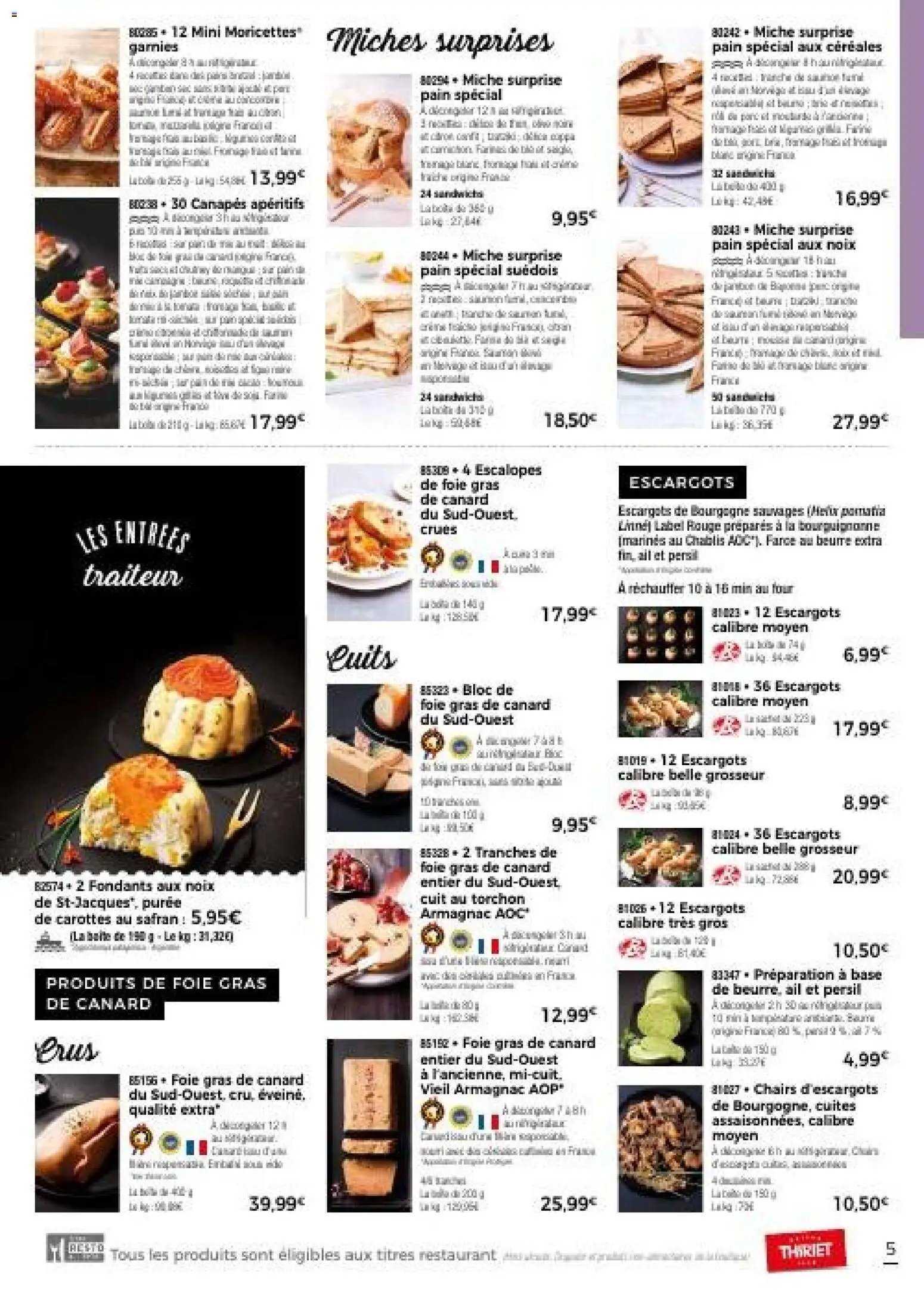 Thiriet -  Livraison à domicile (2026-03-01 - 2026-06-23)