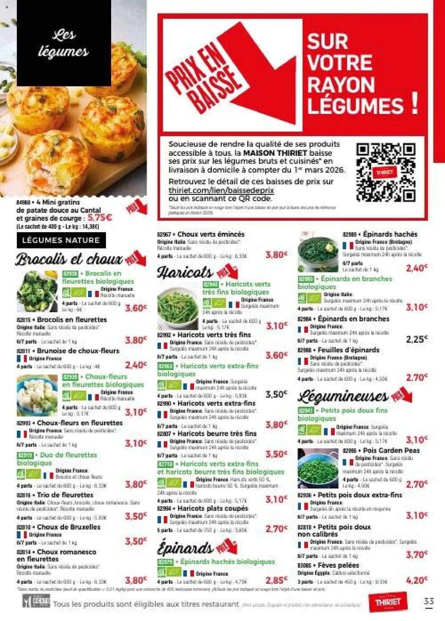 Thiriet -  Livraison à domicile (2026-03-01 - 2026-06-23)