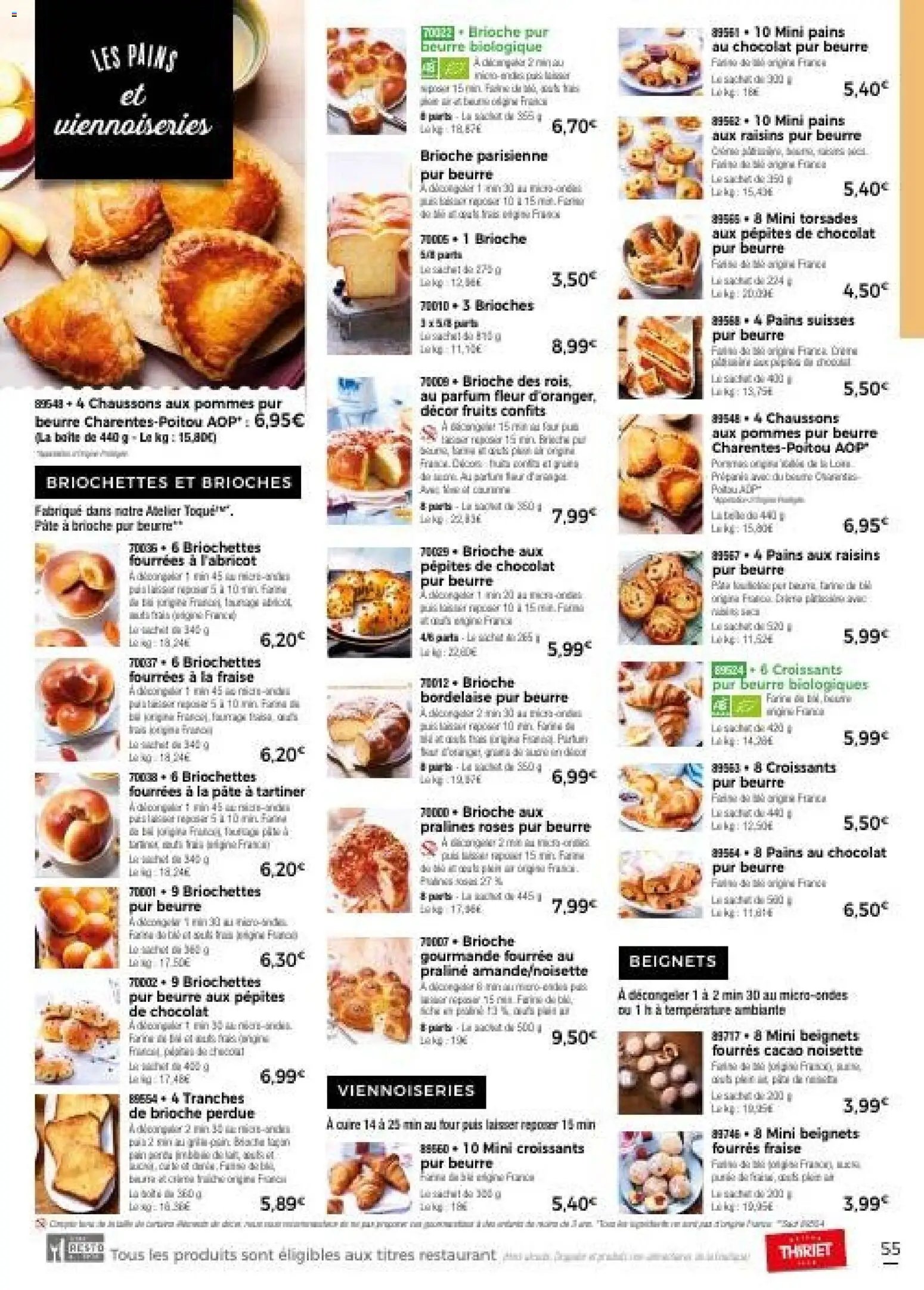 Thiriet -  Livraison à domicile (2026-03-01 - 2026-06-23)