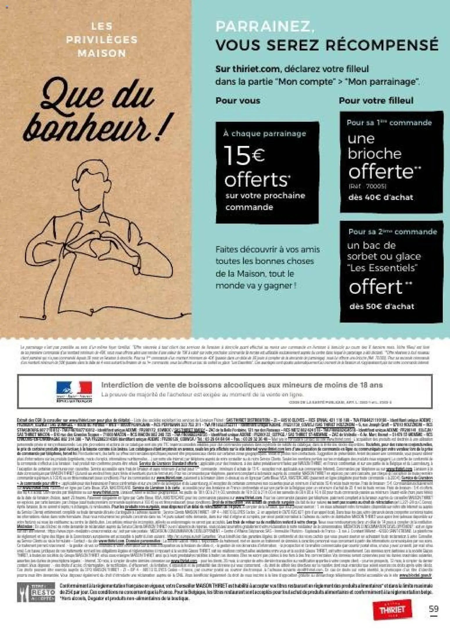 Thiriet -  Livraison à domicile (2026-03-01 - 2026-06-23)