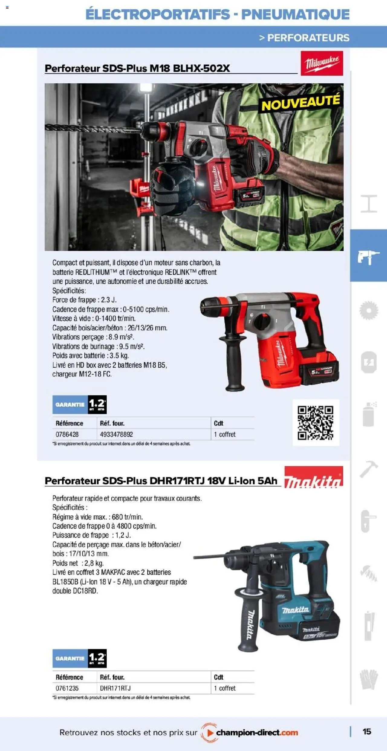 Champion Direct catalogue Selection Metal (2025-01-10 - 2025-12-31)