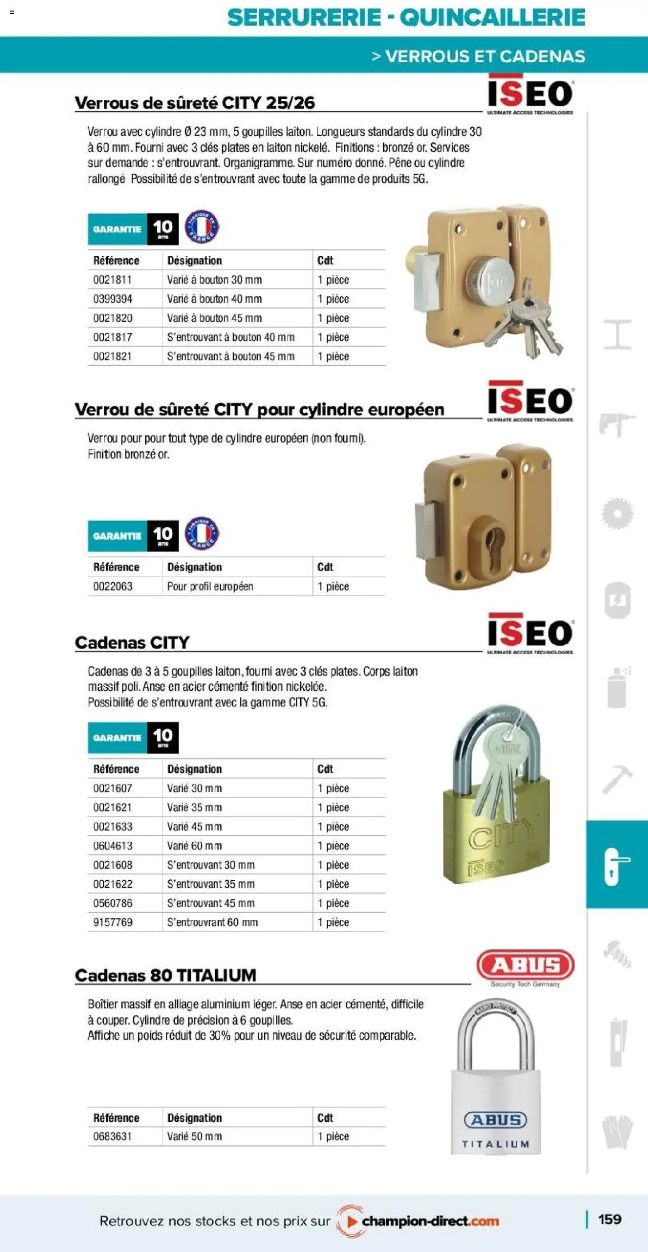 Champion Direct catalogue Selection Metal (2025-01-10 - 2025-12-31)