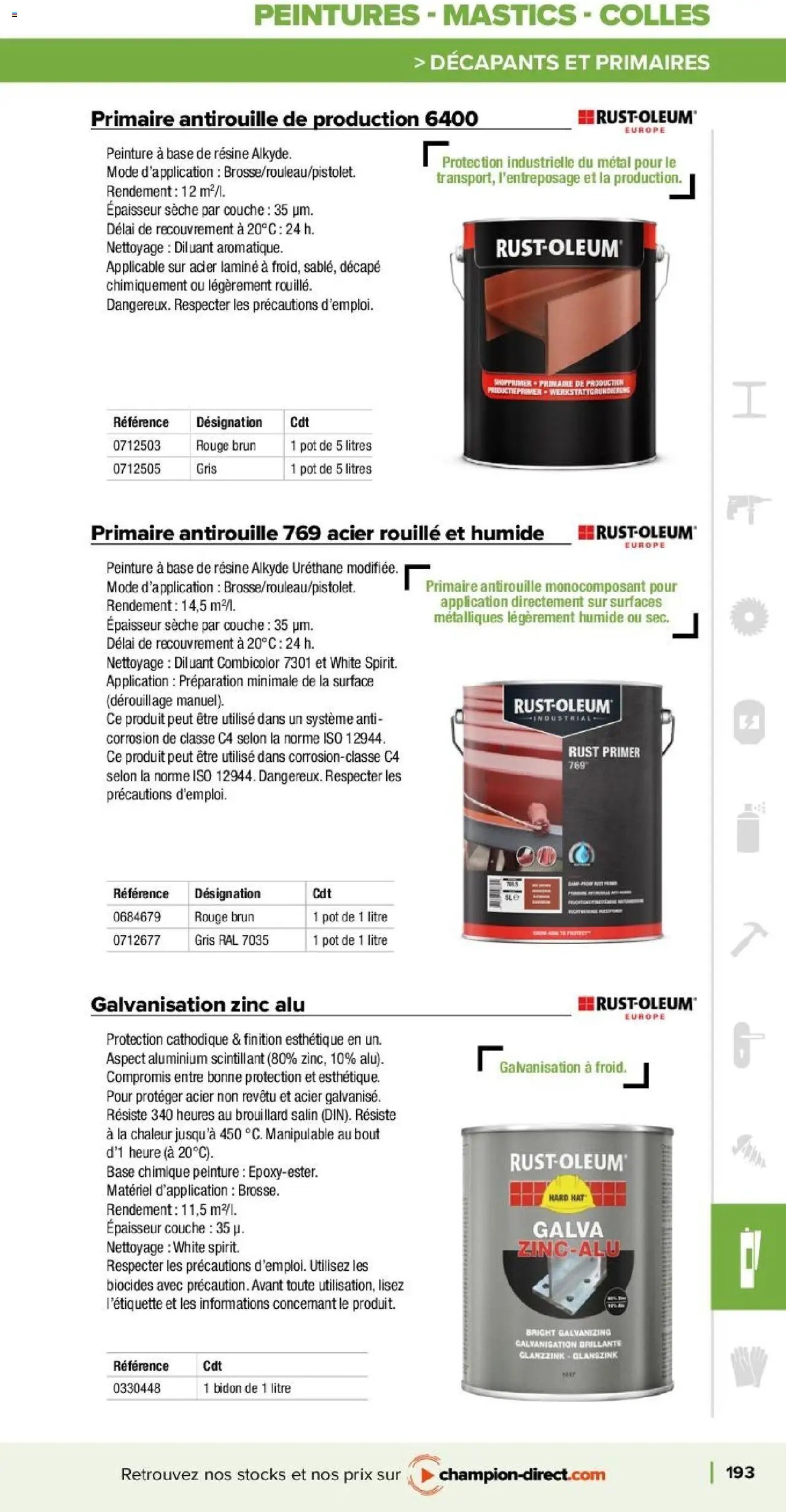 Champion Direct catalogue Selection Metal (2025-01-10 - 2025-12-31)