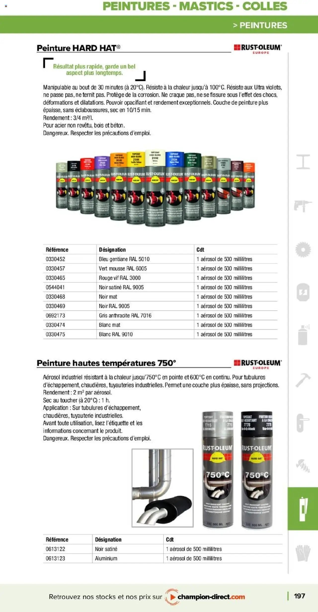 Champion Direct catalogue Selection Metal (2025-01-10 - 2025-12-31)
