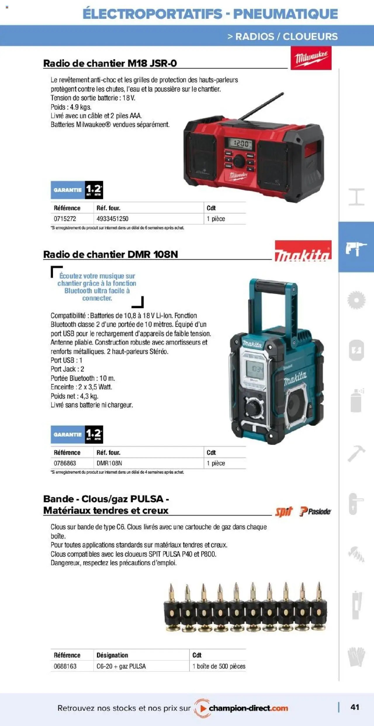 Champion Direct catalogue Selection Metal (2025-01-10 - 2025-12-31)