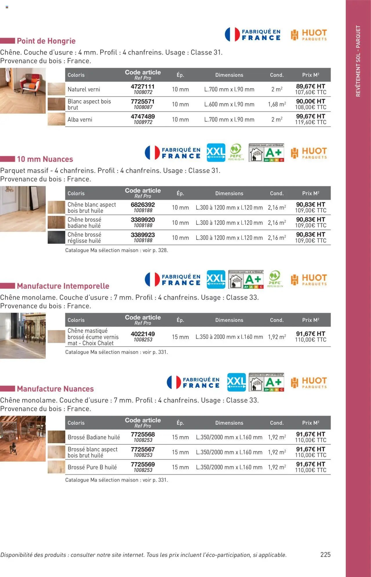 Point.P catalogue Revêtements Habitat et tertiaire 2025 (2025-07-11 - 2025-12-31)